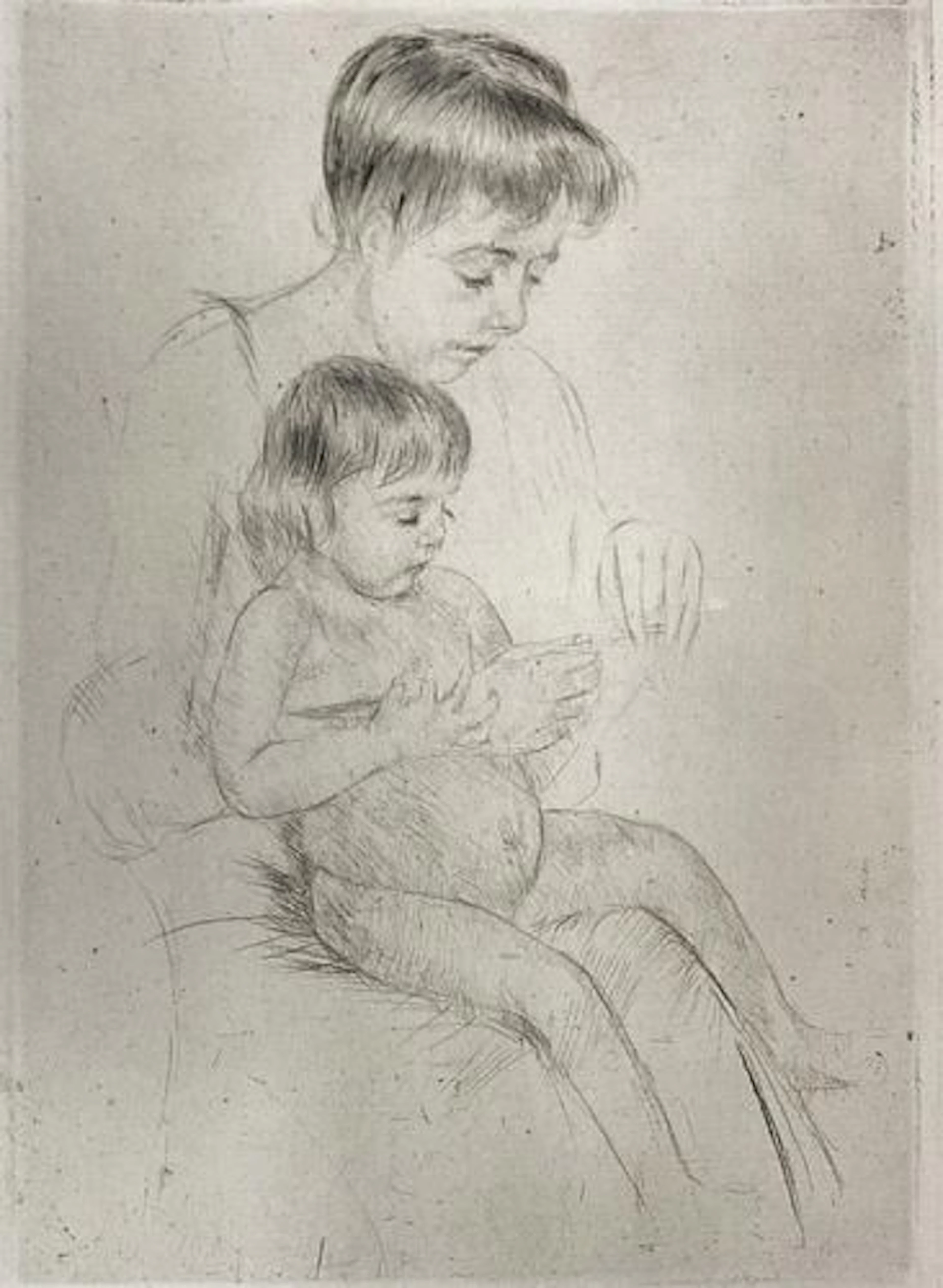 Mary Cassatt - The Manicure