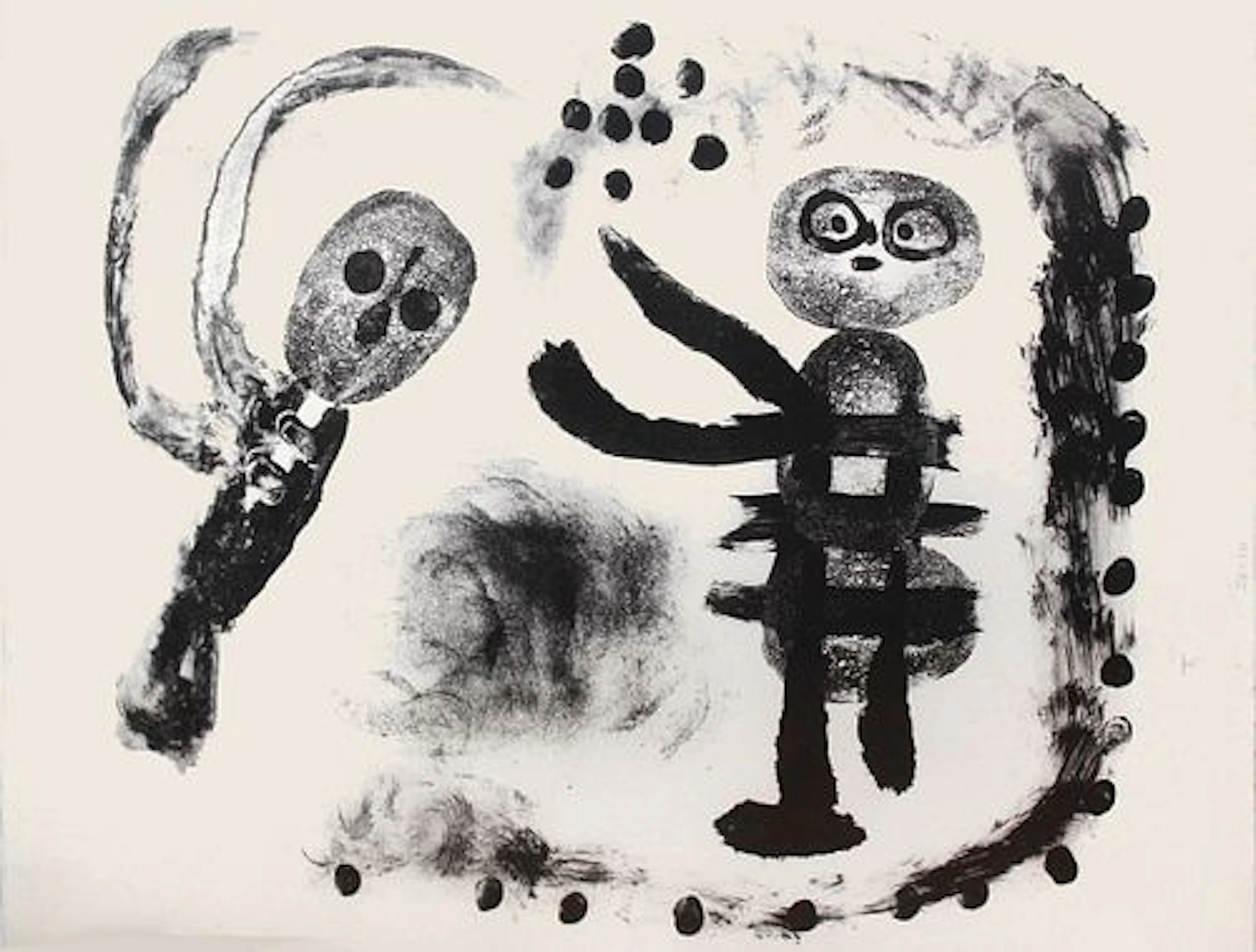 Joan Miro - Petite Fille au Bois