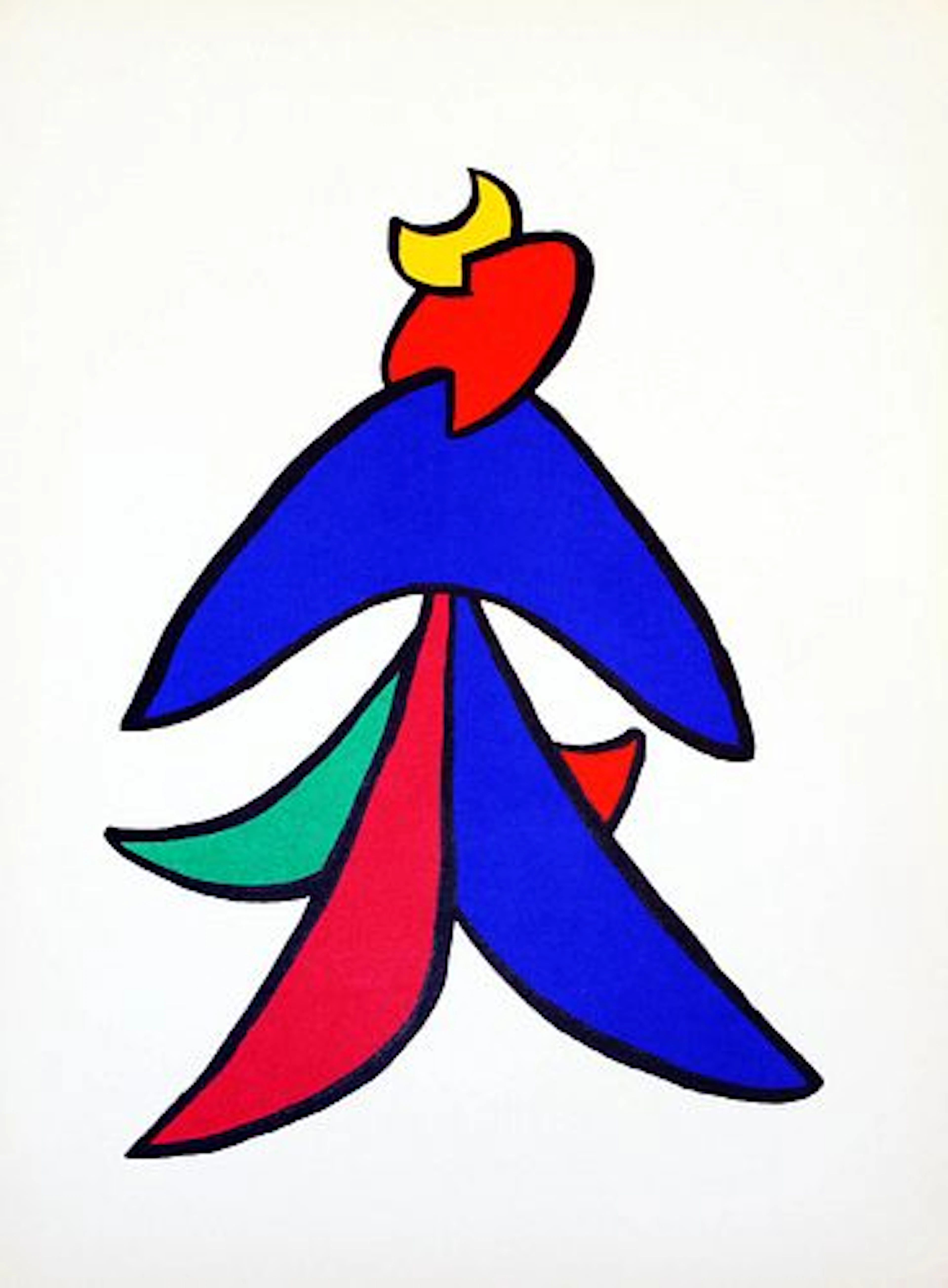 Alexander Calder - Untitled Lithograph from Stabiles II