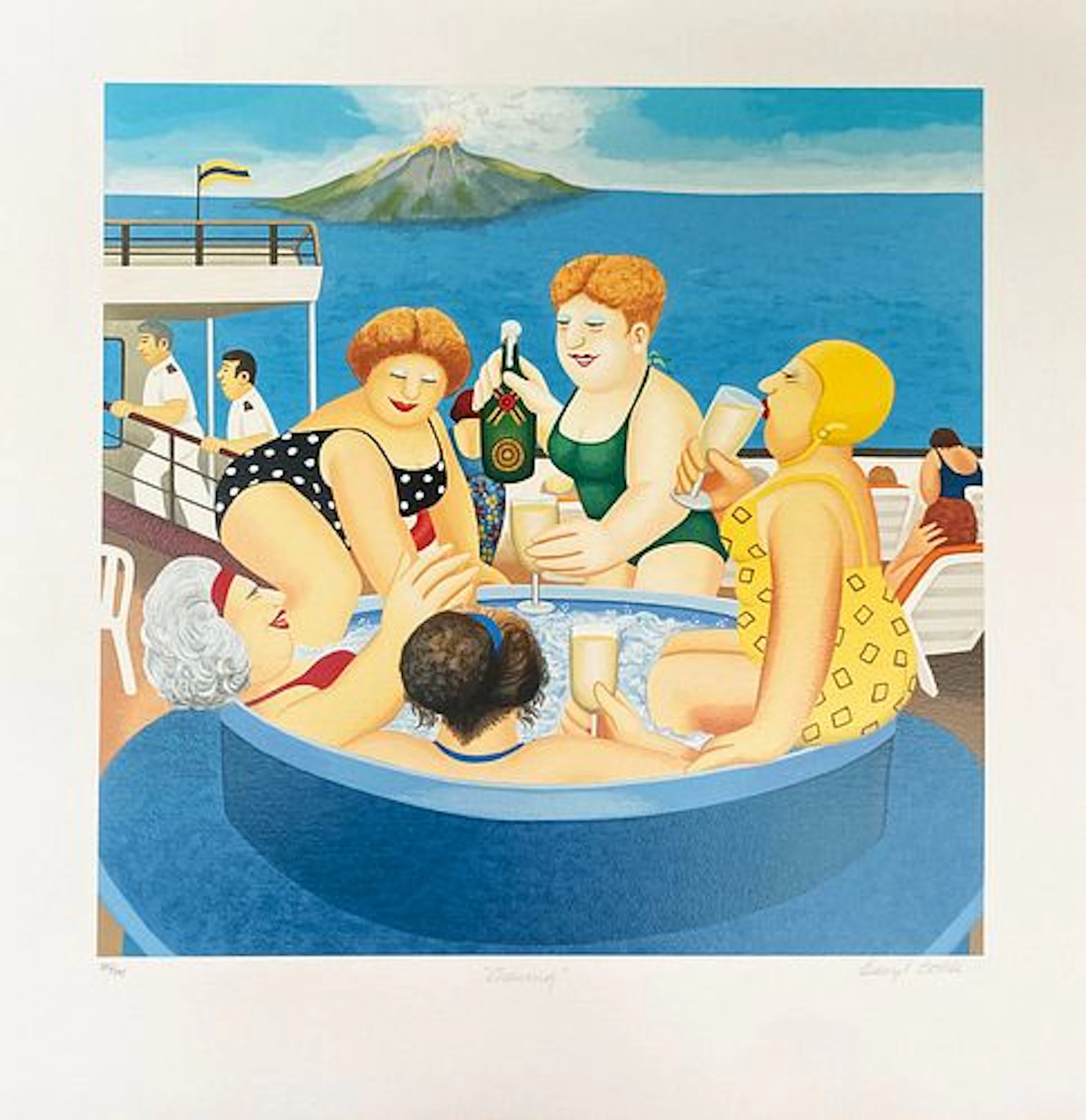 Beryl Cook - Cruising