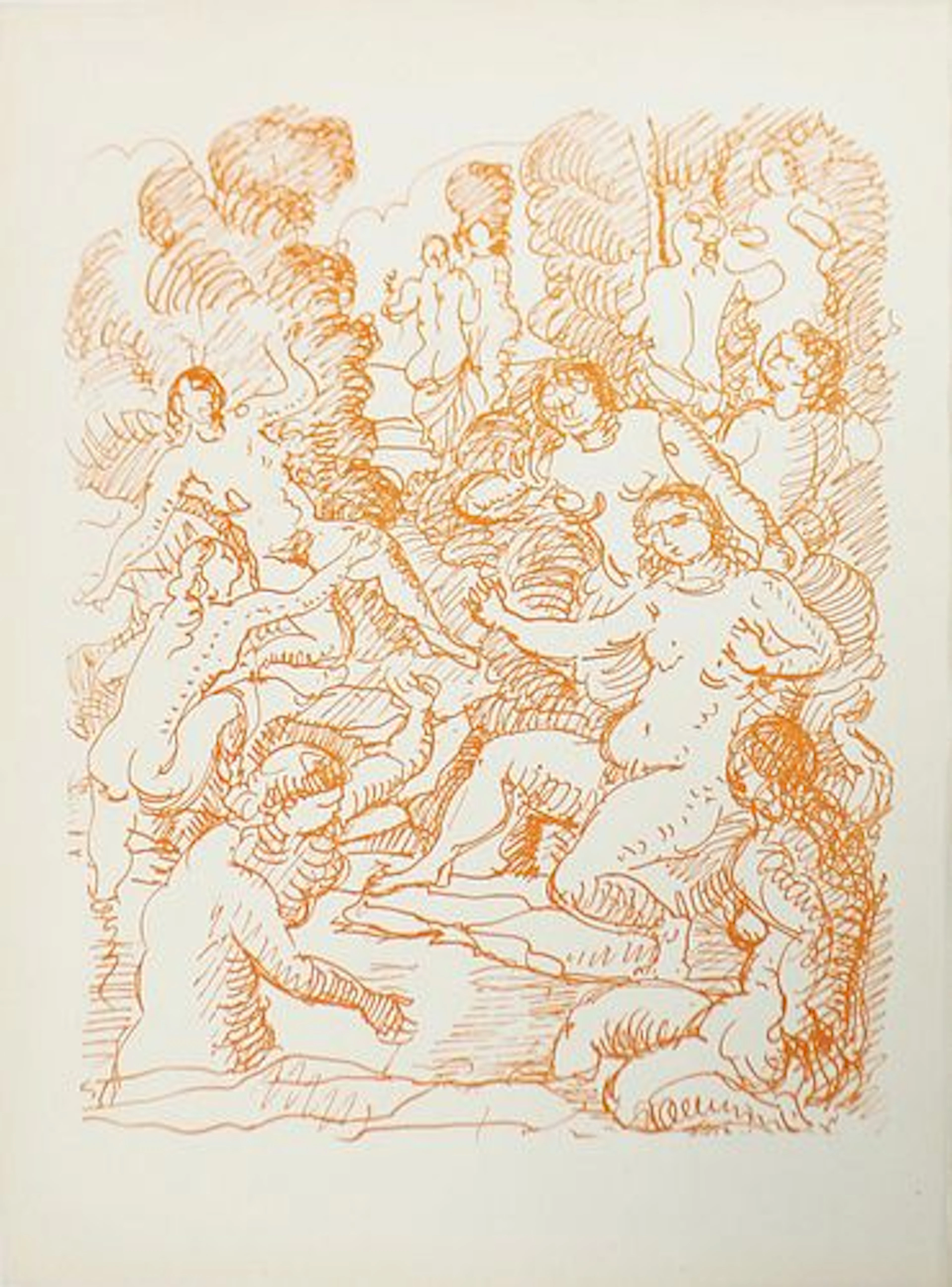 Andre Derain - Figures in a Landscape
