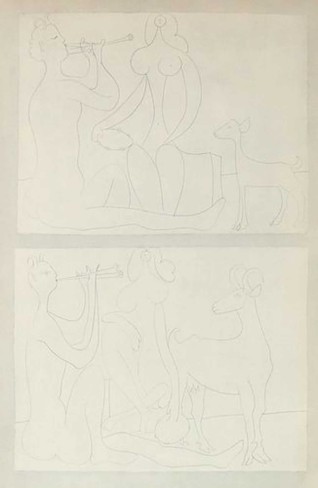 Pablo Picasso - Untitled (Antipolis II)