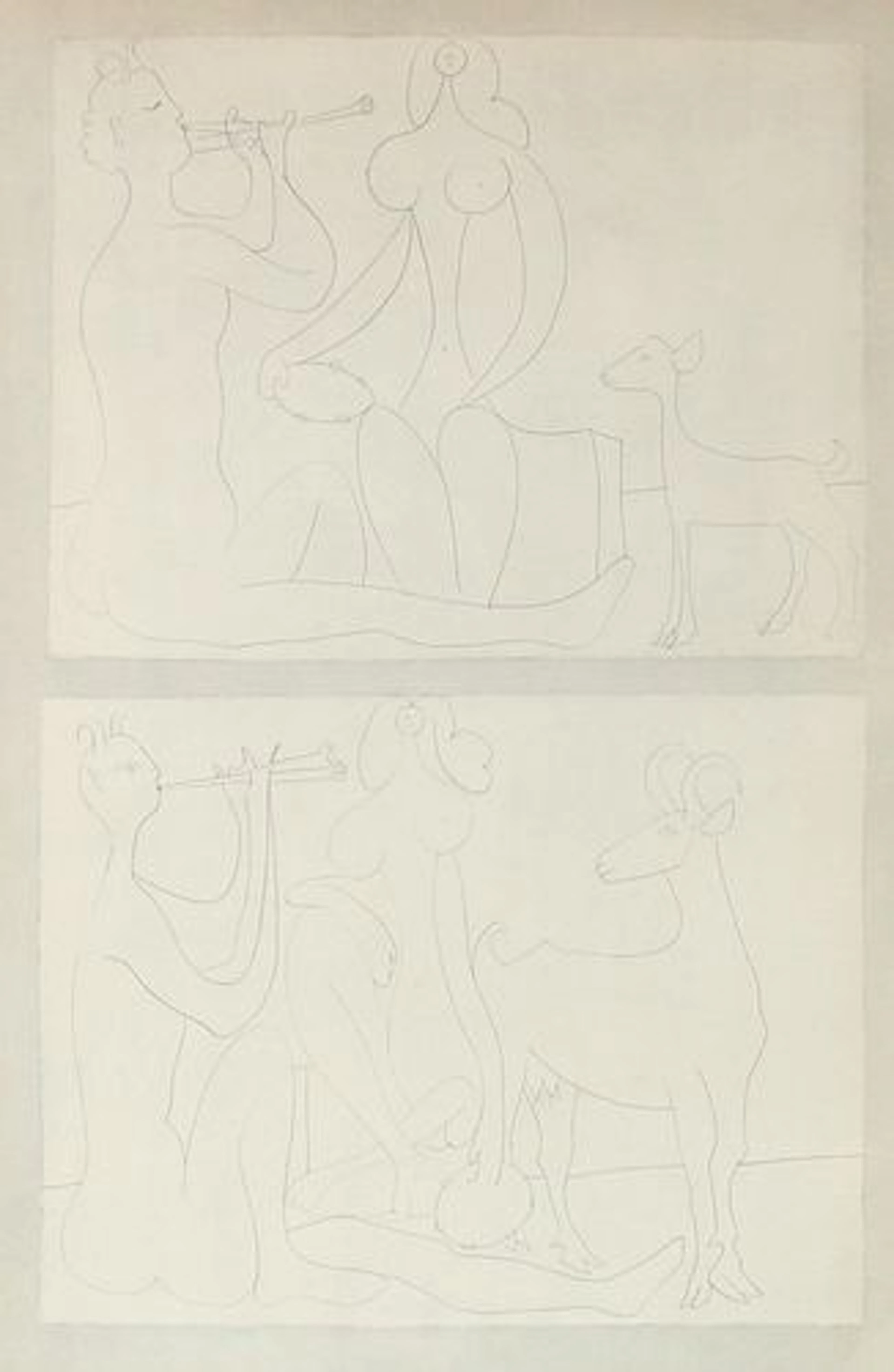 Pablo Picasso - Untitled (Antipolis II)