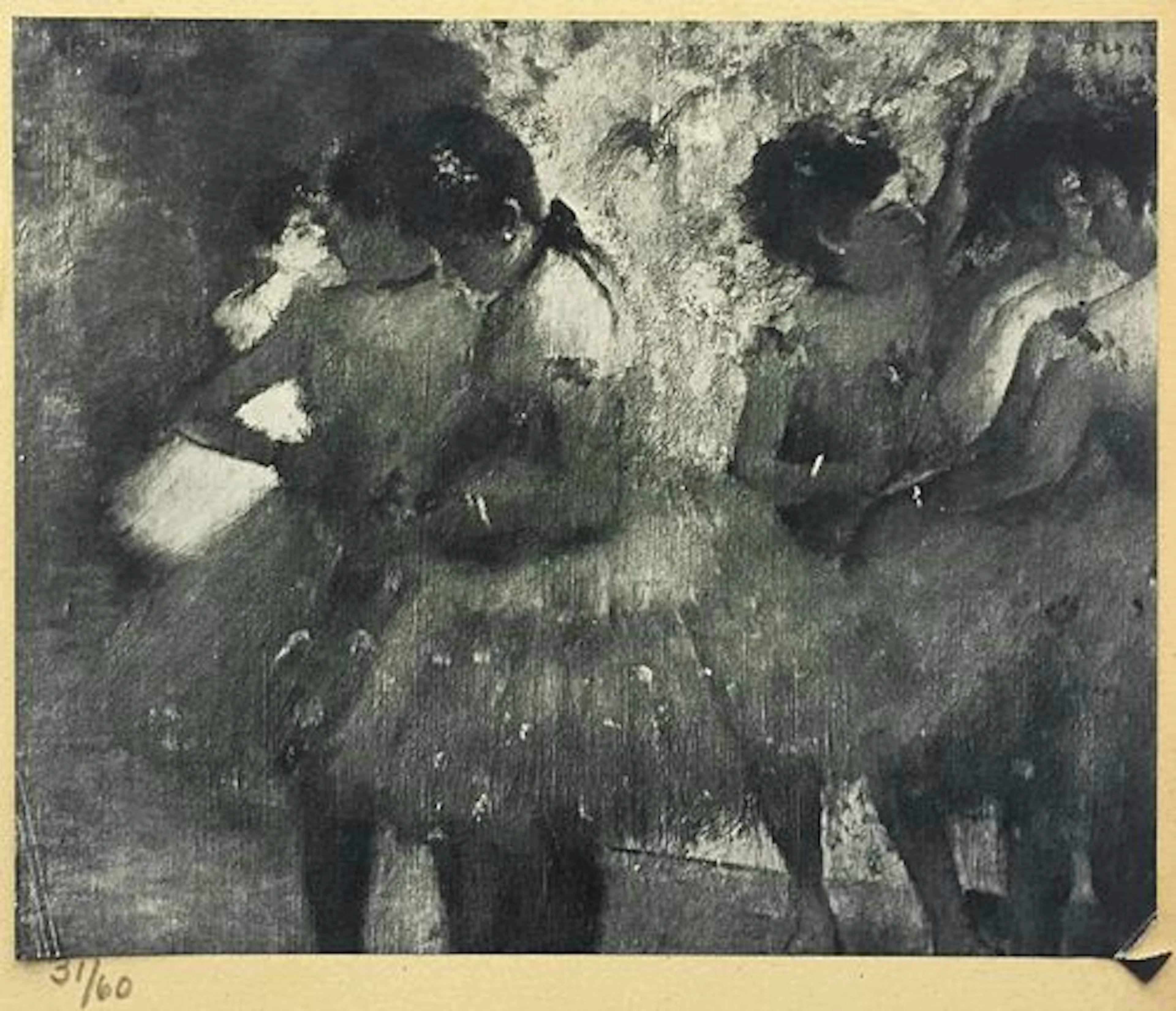 Edgar Degas (after) - Avant Le Ballet II 1919