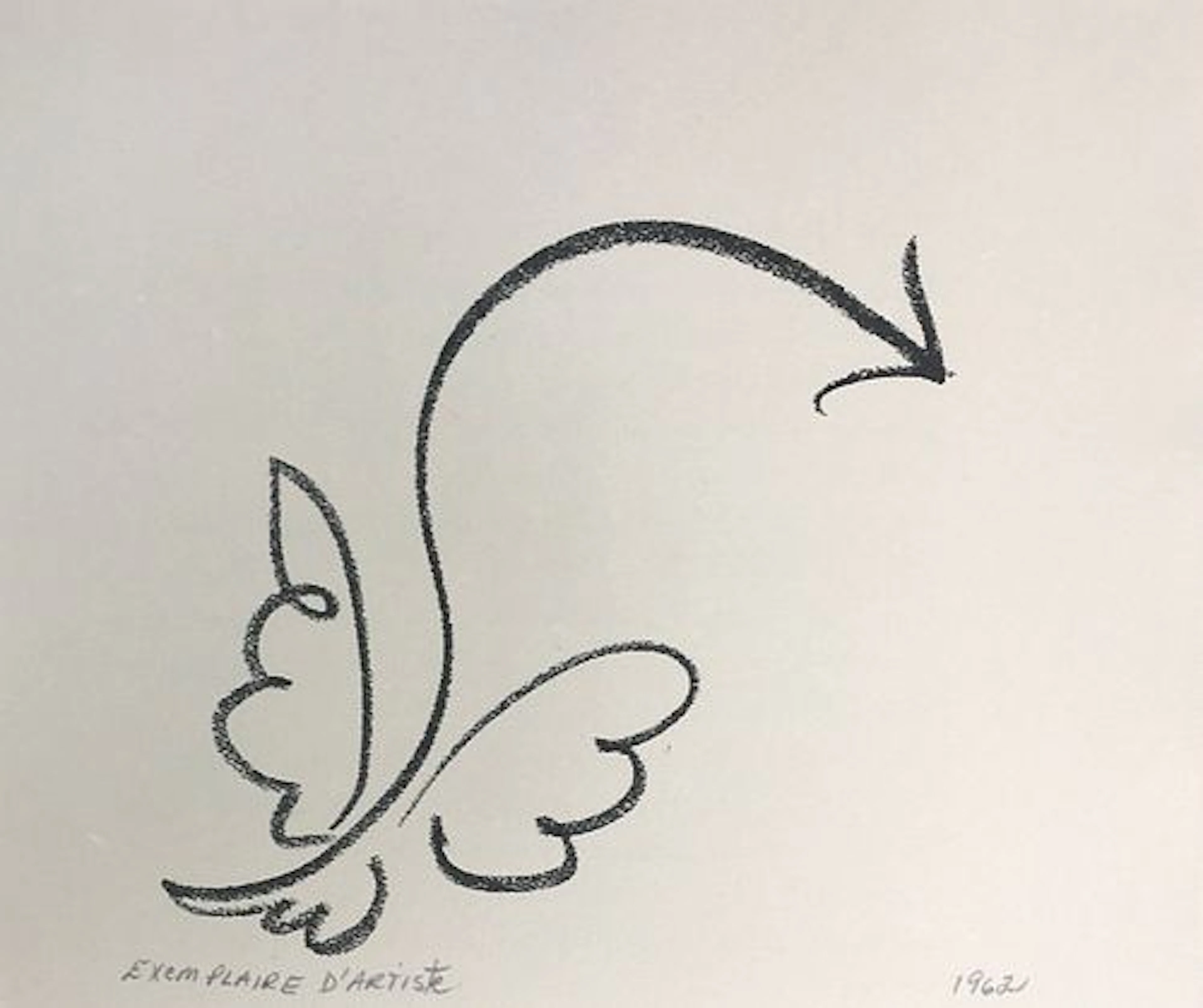 Pablo Picasso - Untitled III from "Cocteau, Jean; Picasso de 1916 a 1961"
