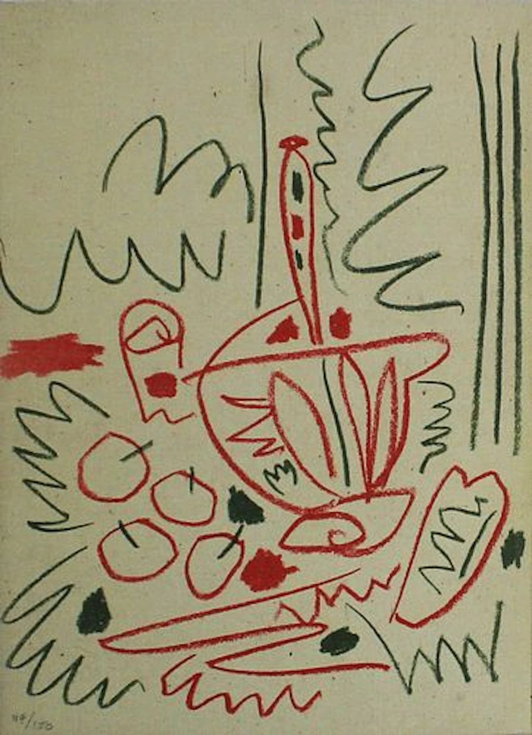 Pablo Picasso (After) - Les Dejeuners Cover (Back)