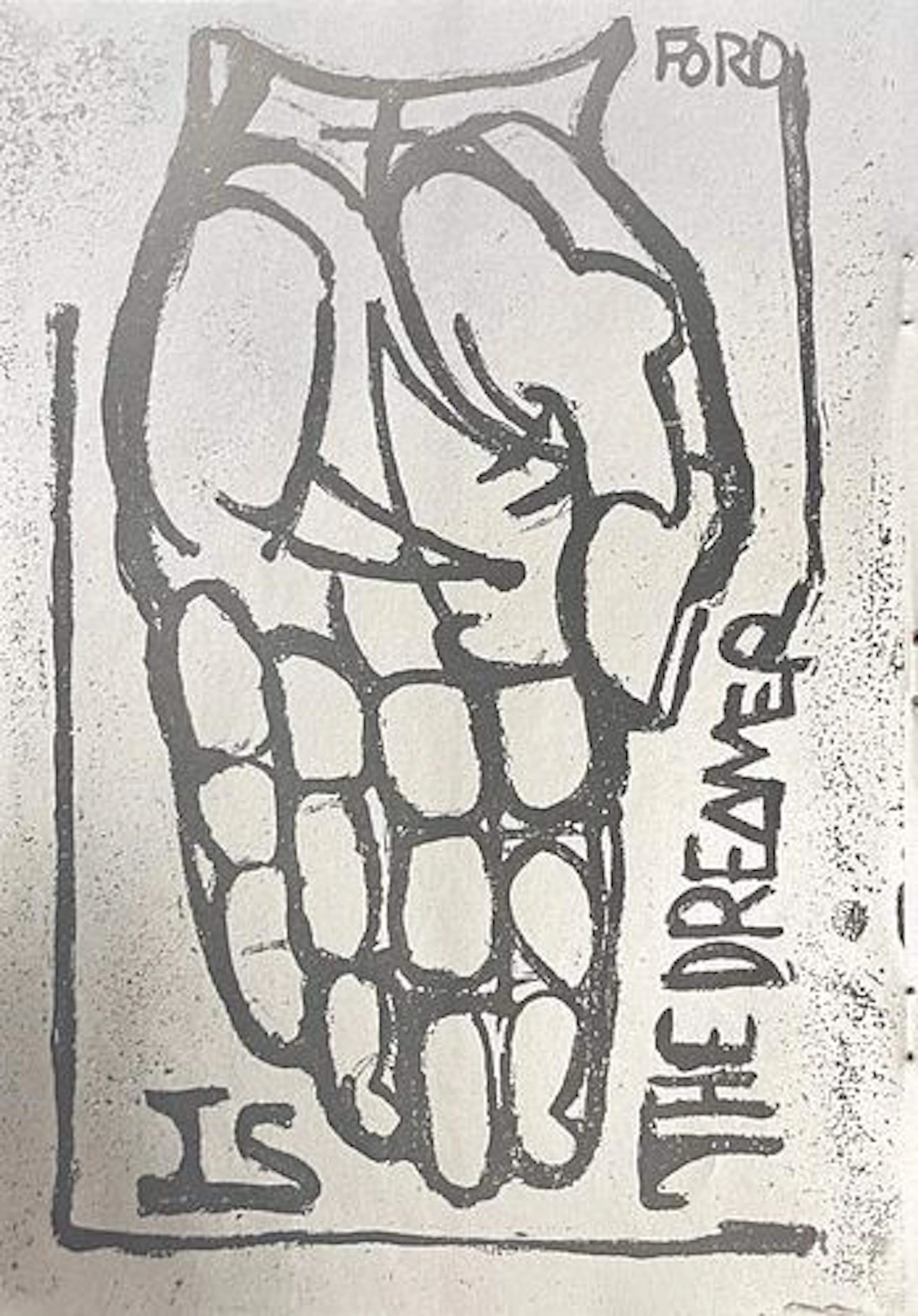 B.F. Ford - Untitled Etching