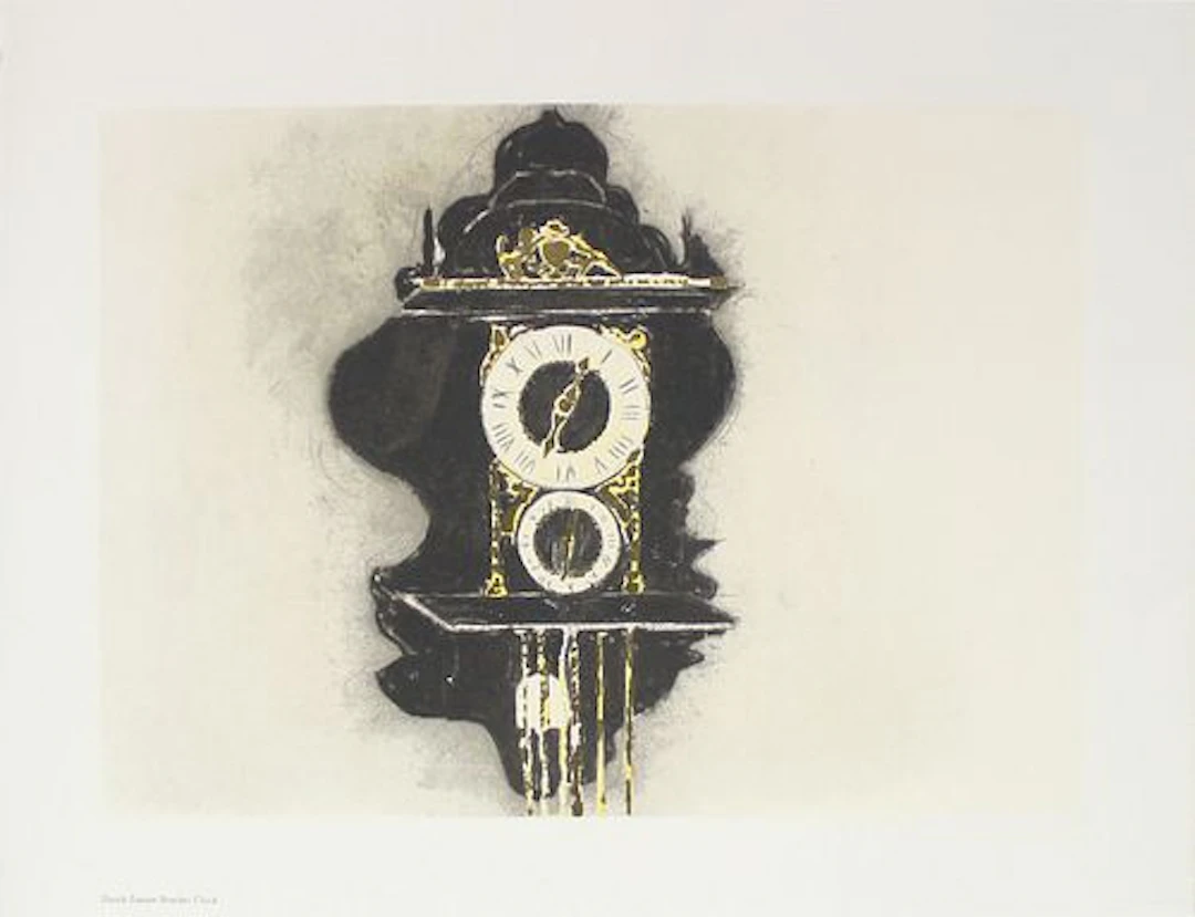 Donald Sultan - Dutch Zaanse Bracket Clock