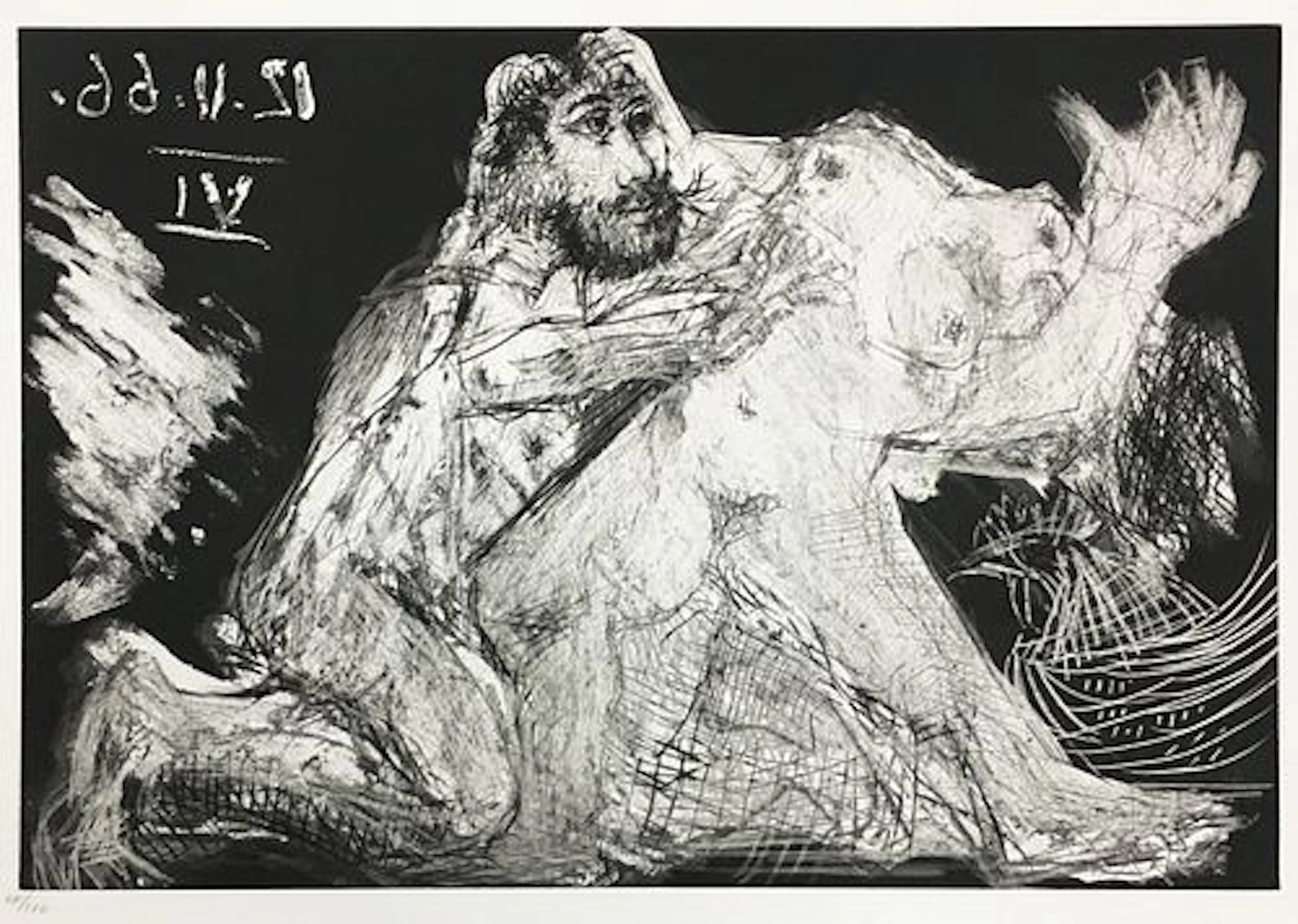Pablo Picasso - Plate XII from Le Cocu Magnifique