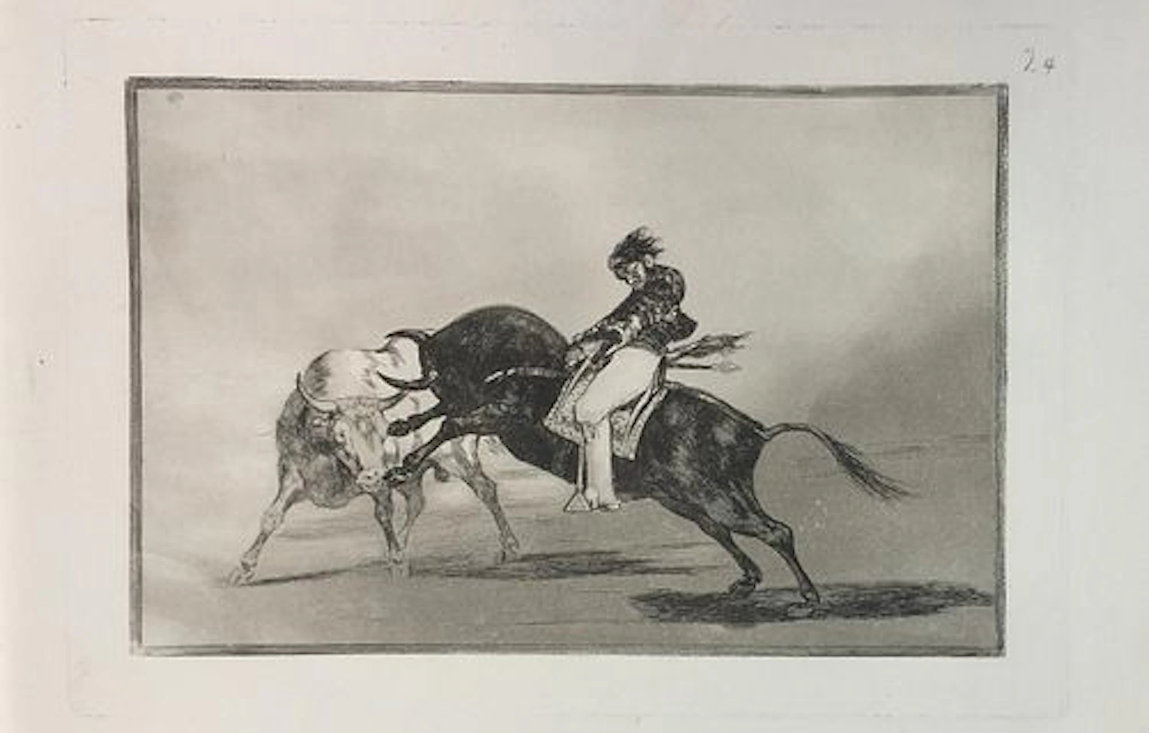 Francisco Jose De Goya Lucientes - La Tauromaquia Plate