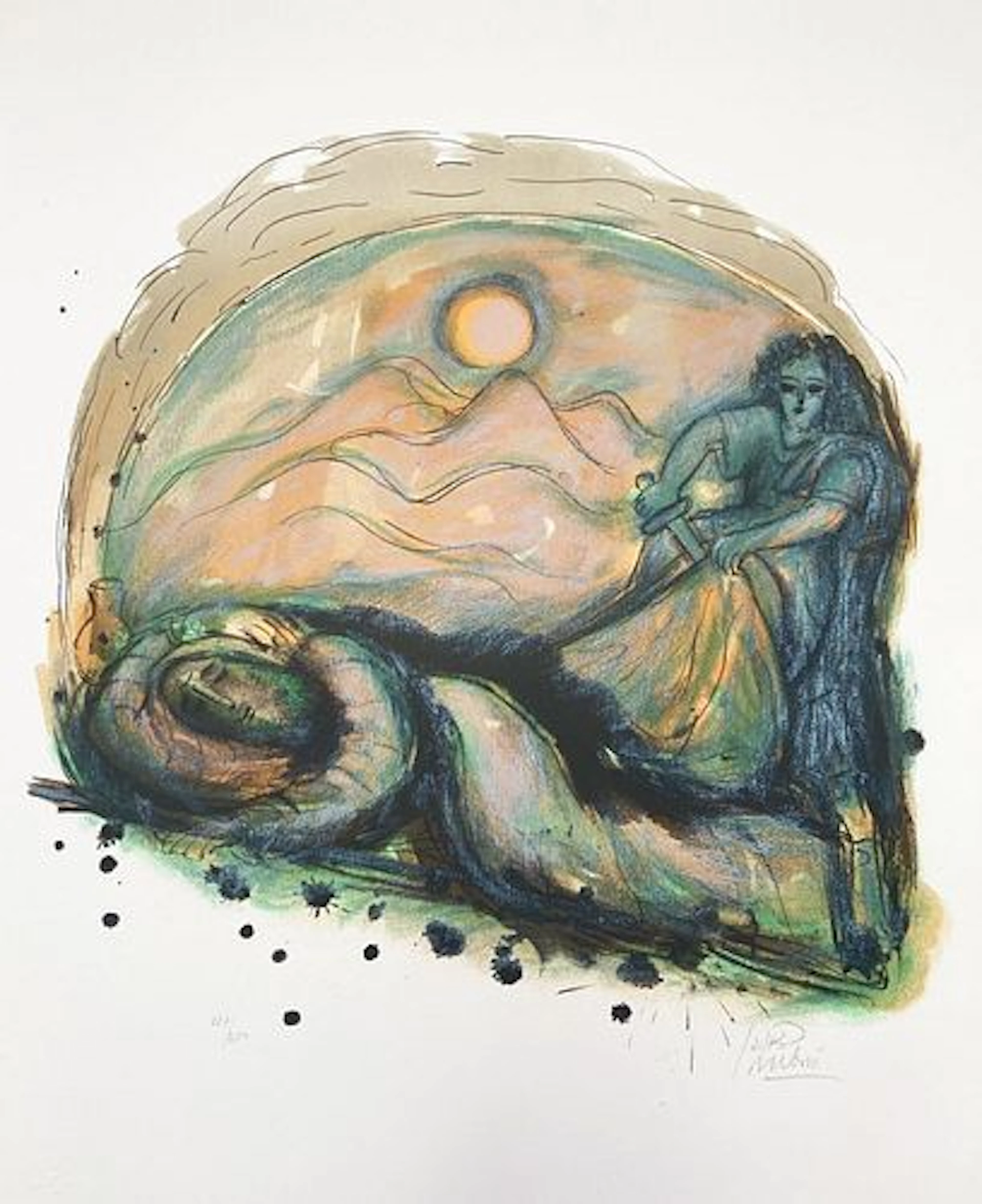 Reuven Rubin - Untitled VIII