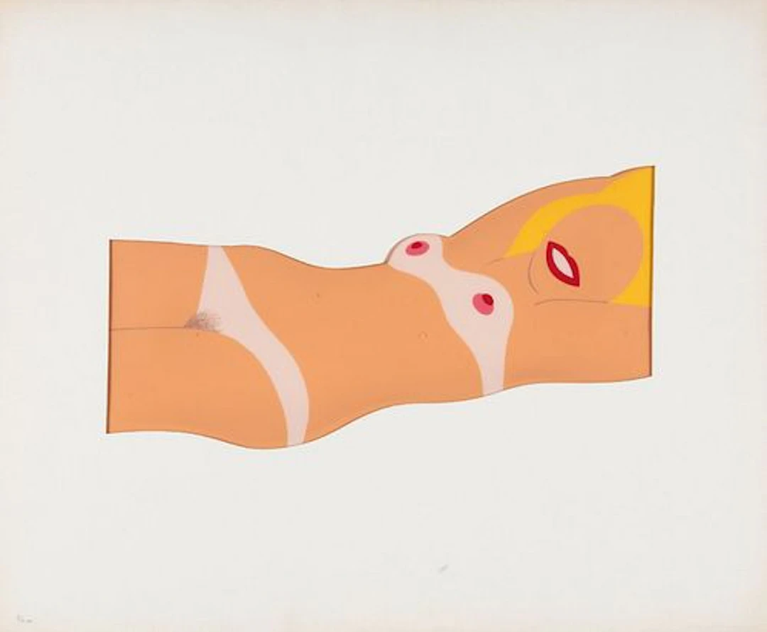 Tom Wesselmann - Cut Out Nude
