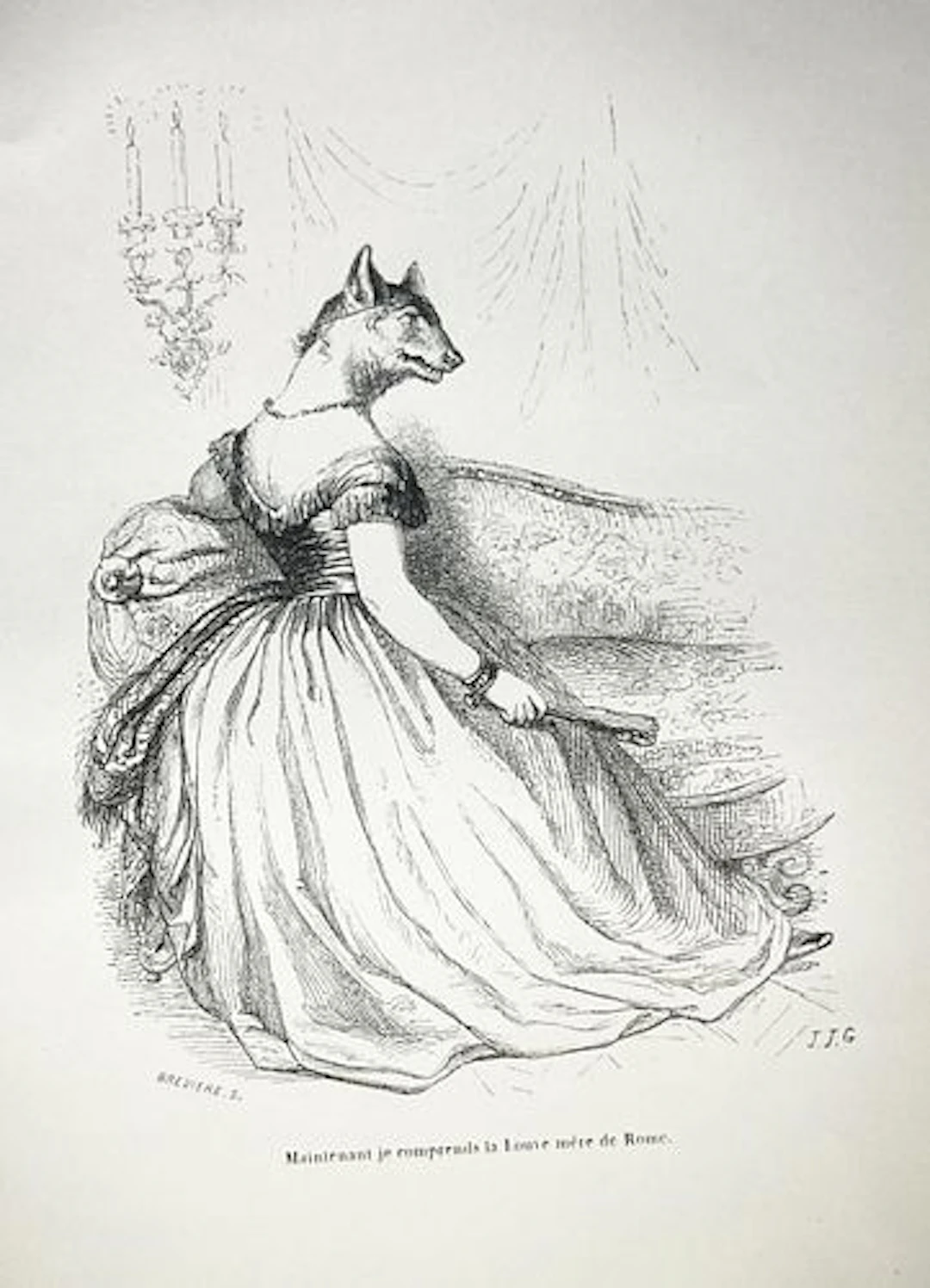 J.J. Grandville - Grandville et Les Animaux 71