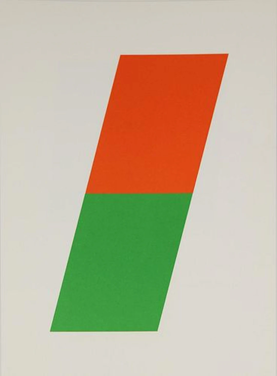 Ellsworth Kelly (After) - Orange/Green