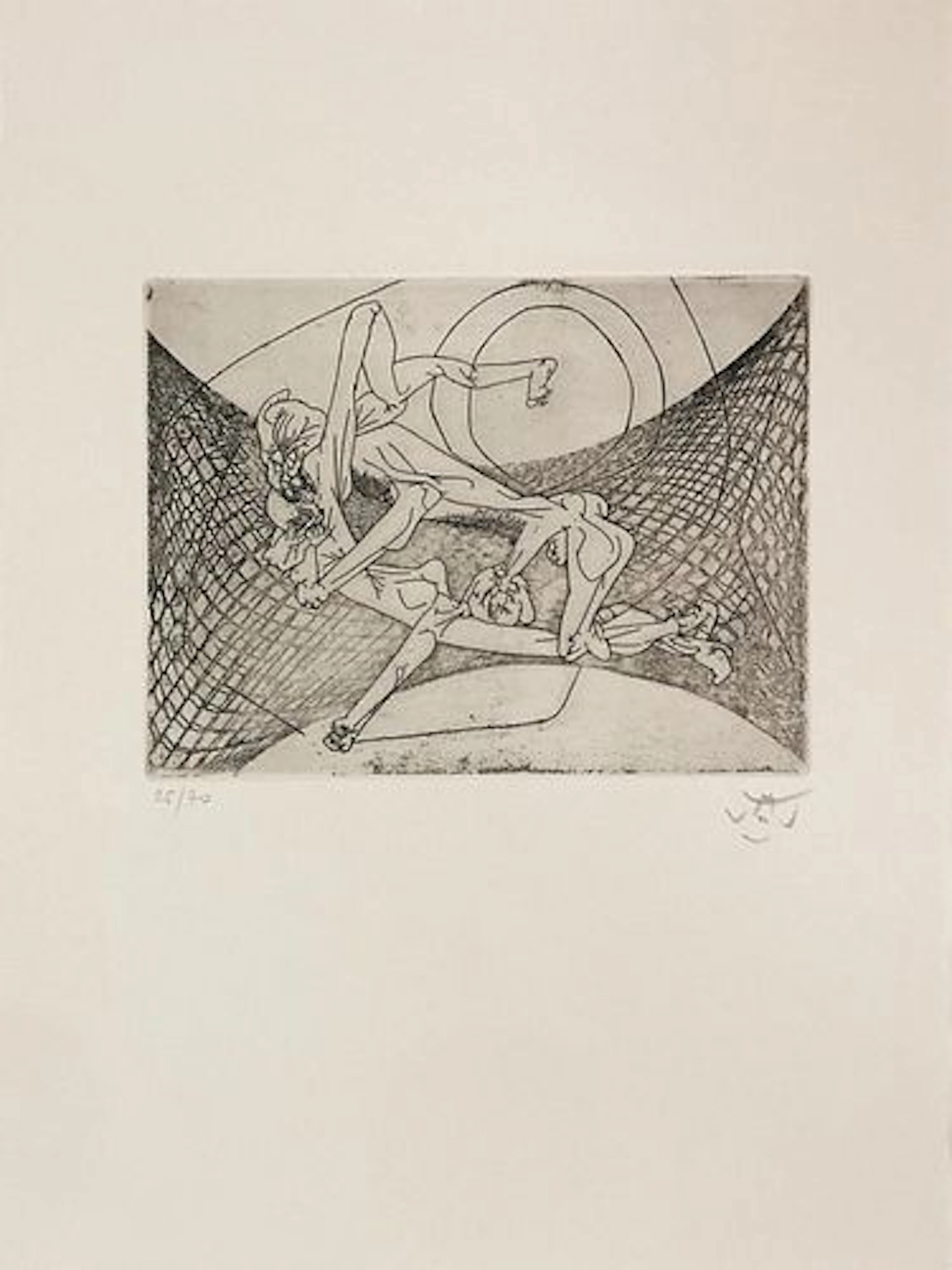 Roberto Matta - Untitled 207 (From the New School