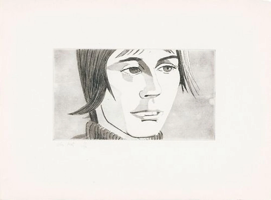 Alex Katz - Yvonne