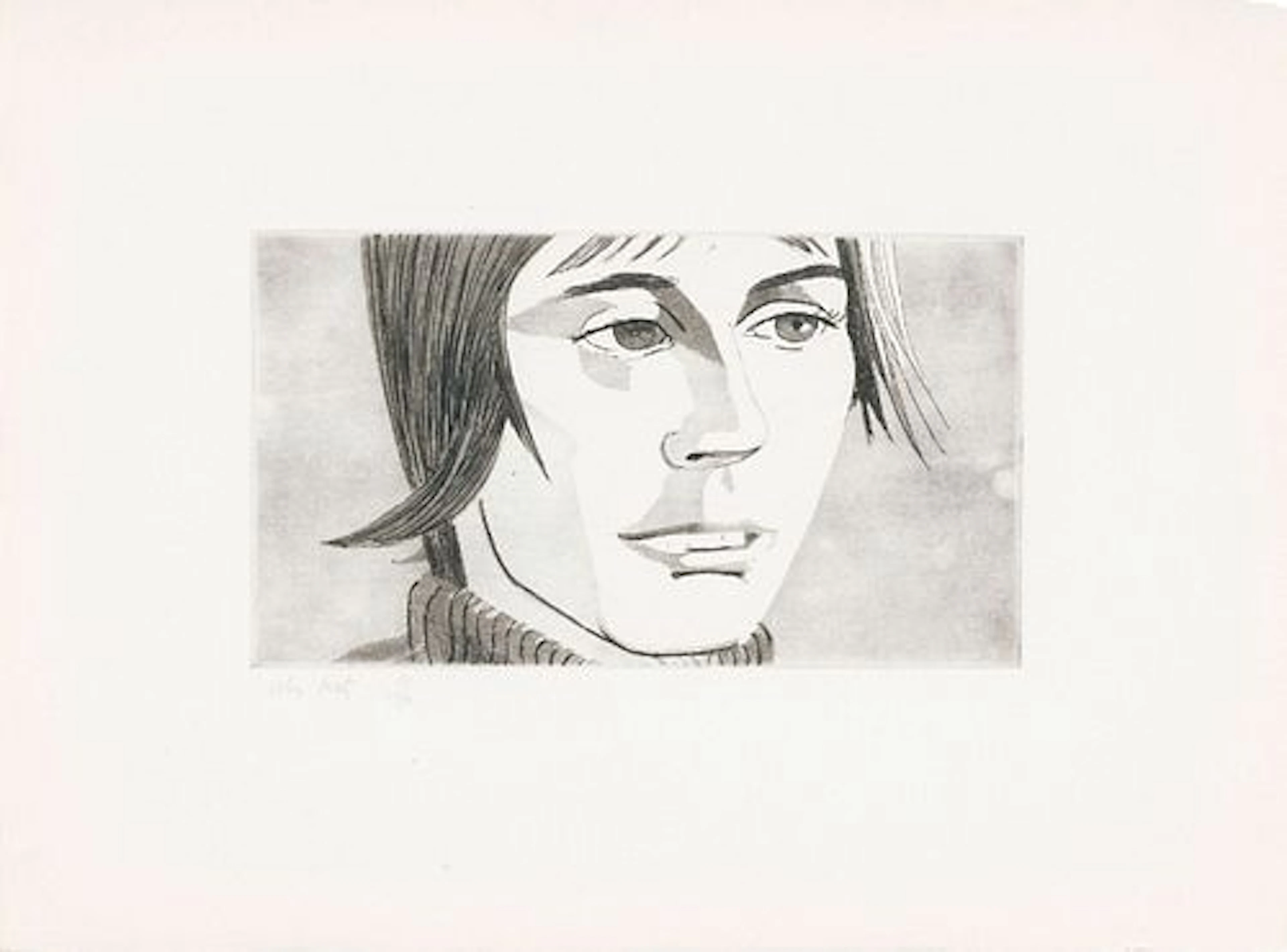 Alex Katz - Yvonne