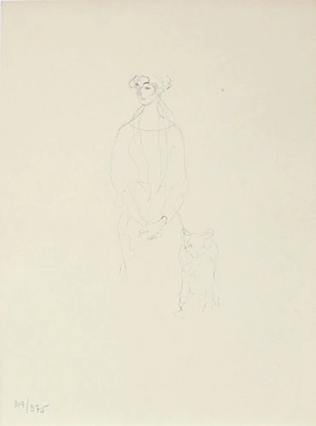 Gustav Klimt (After) - Untitled XVI