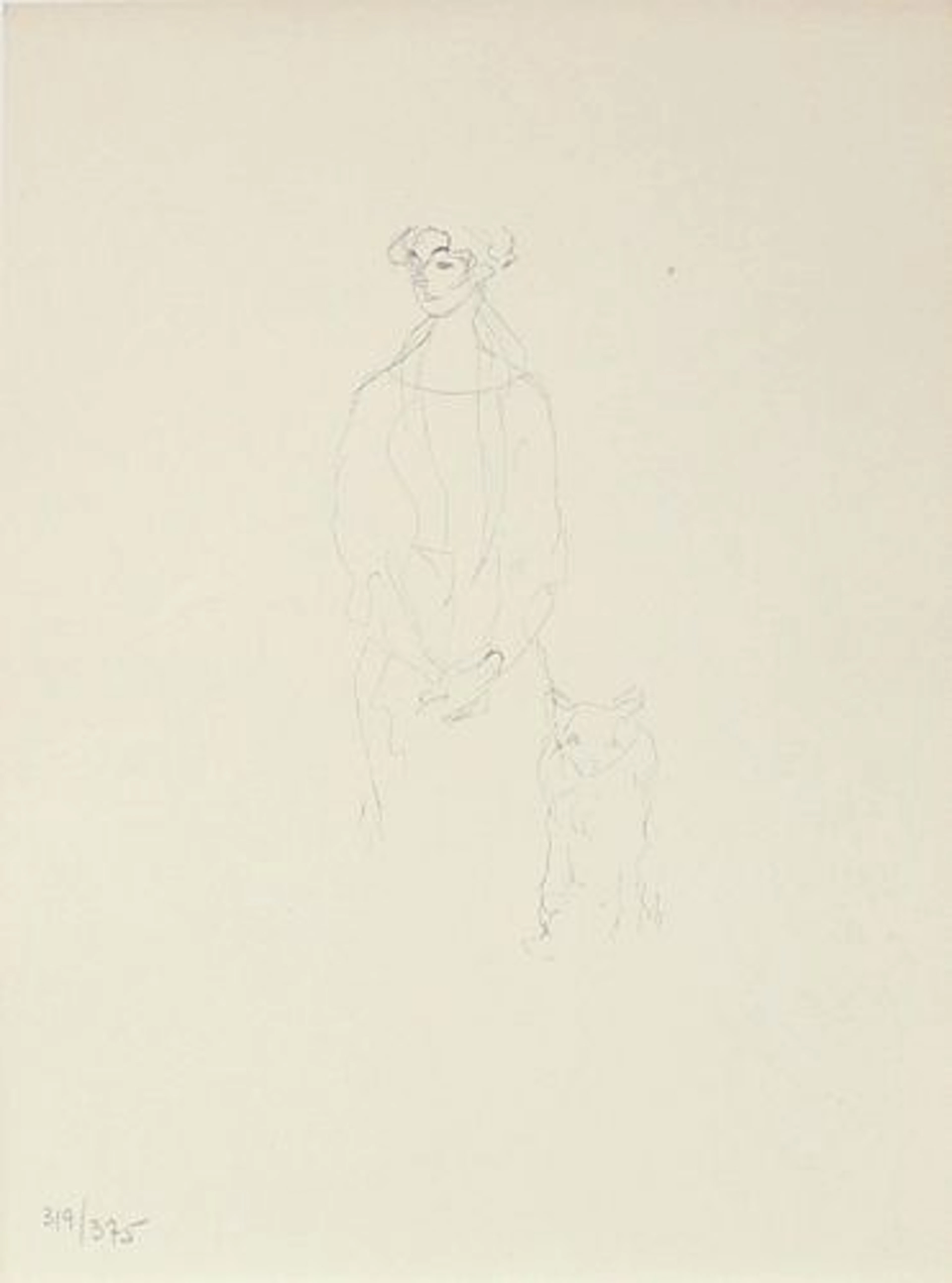 Gustav Klimt (After) - Untitled XVI