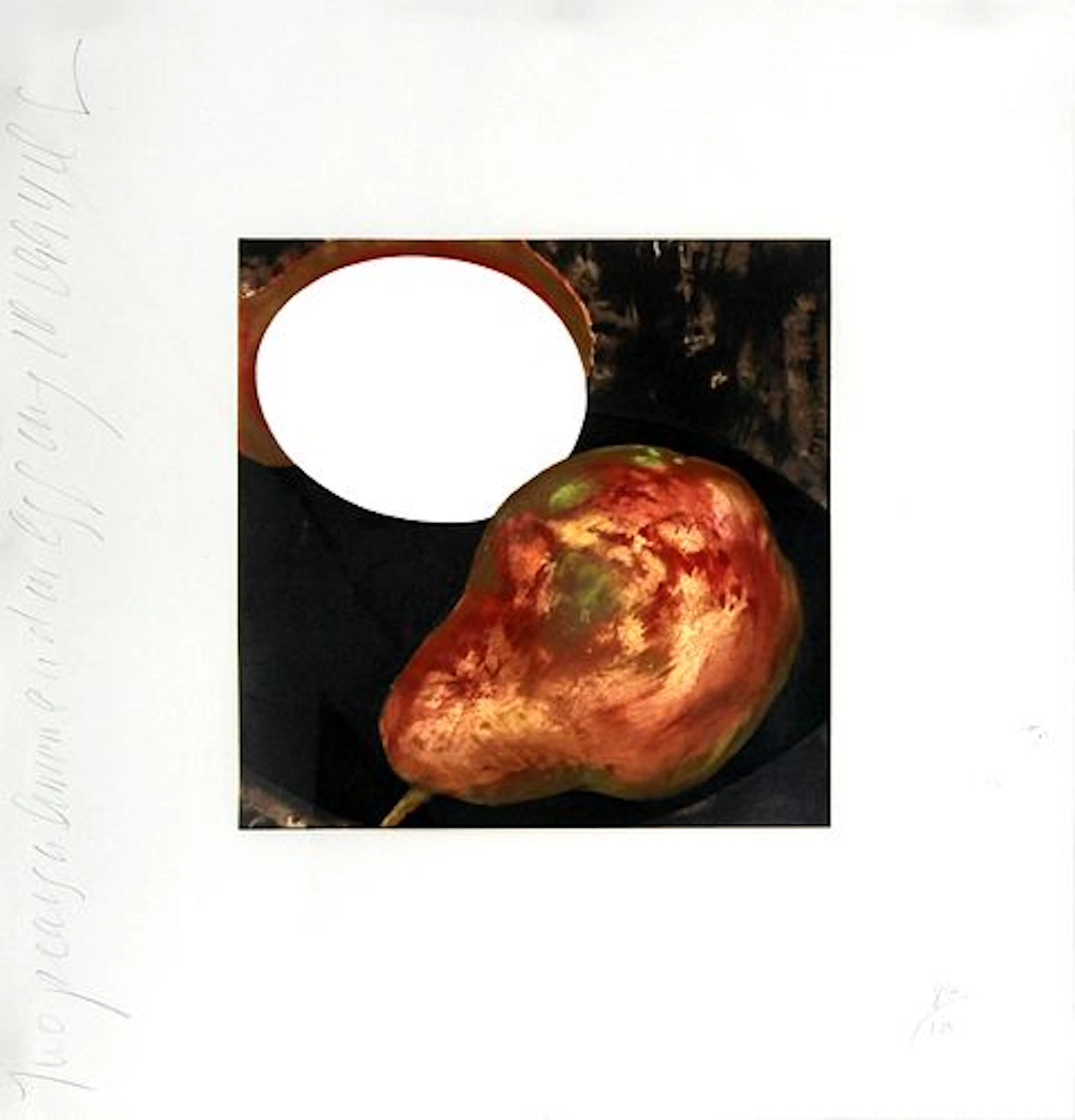 Donald Sultan - Two Pears, A Lemon and an Egg