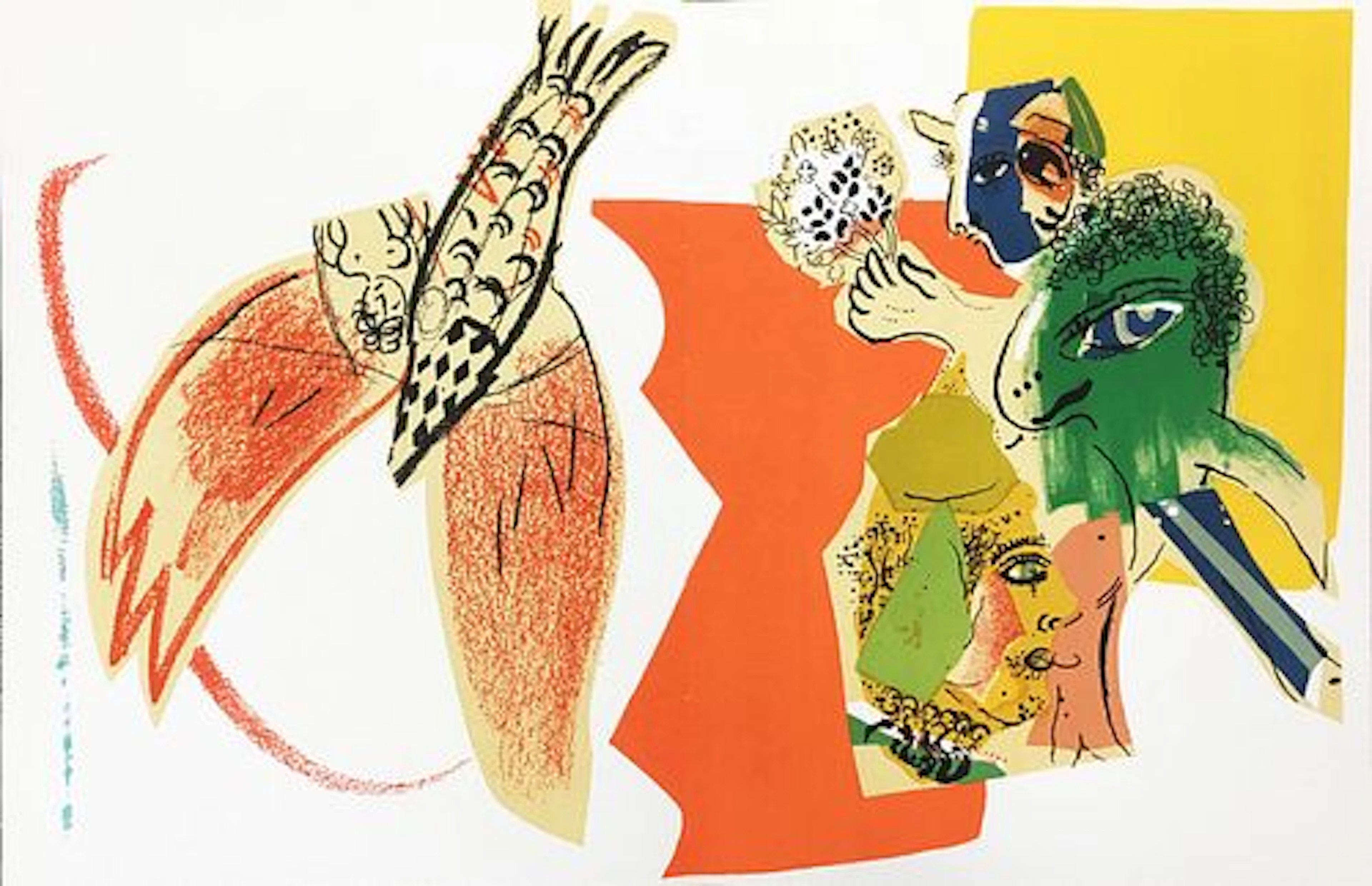 Marc Chagall - Lithograph for XXe Siecle