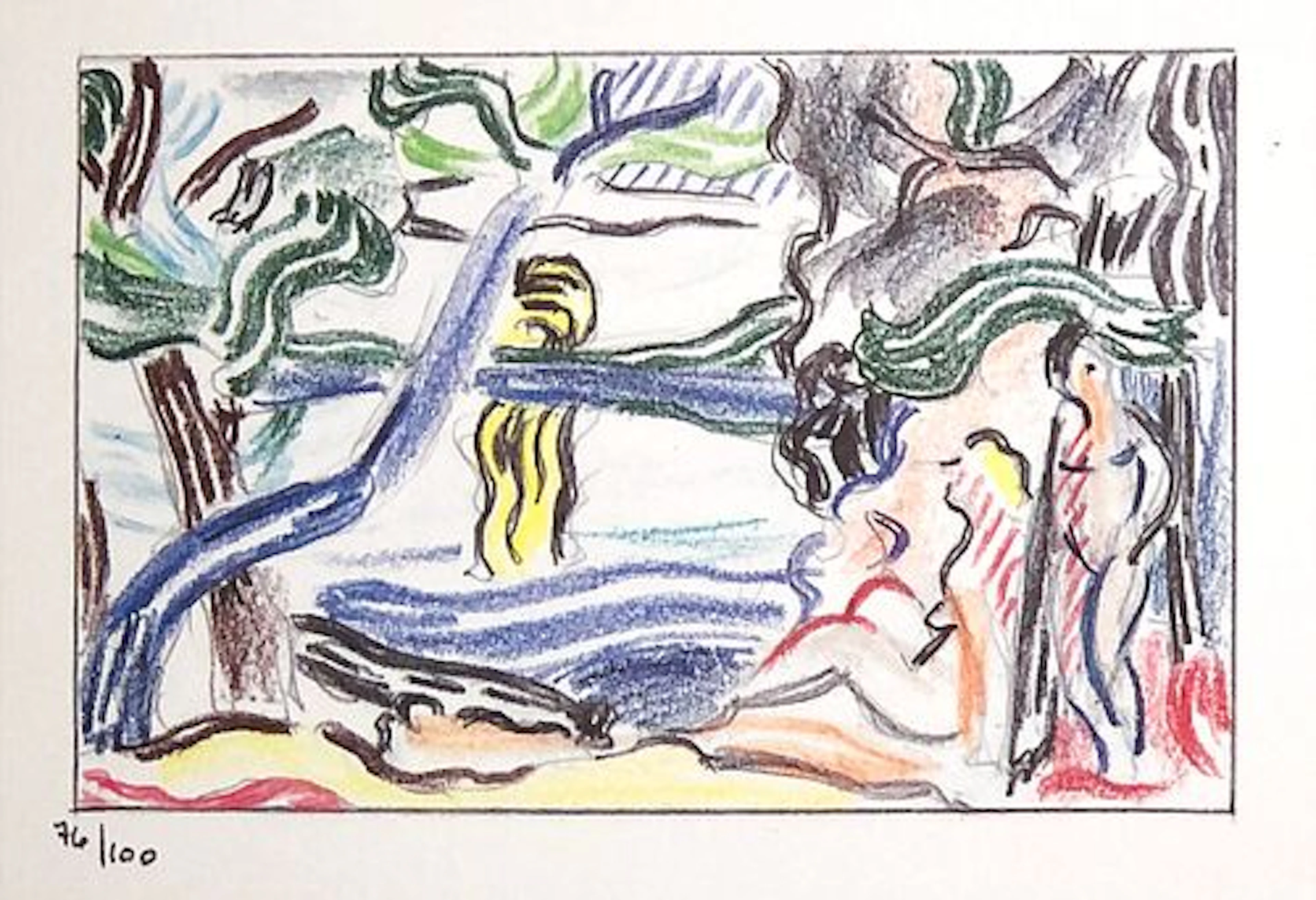 Roy Lichtenstein - Moonscape