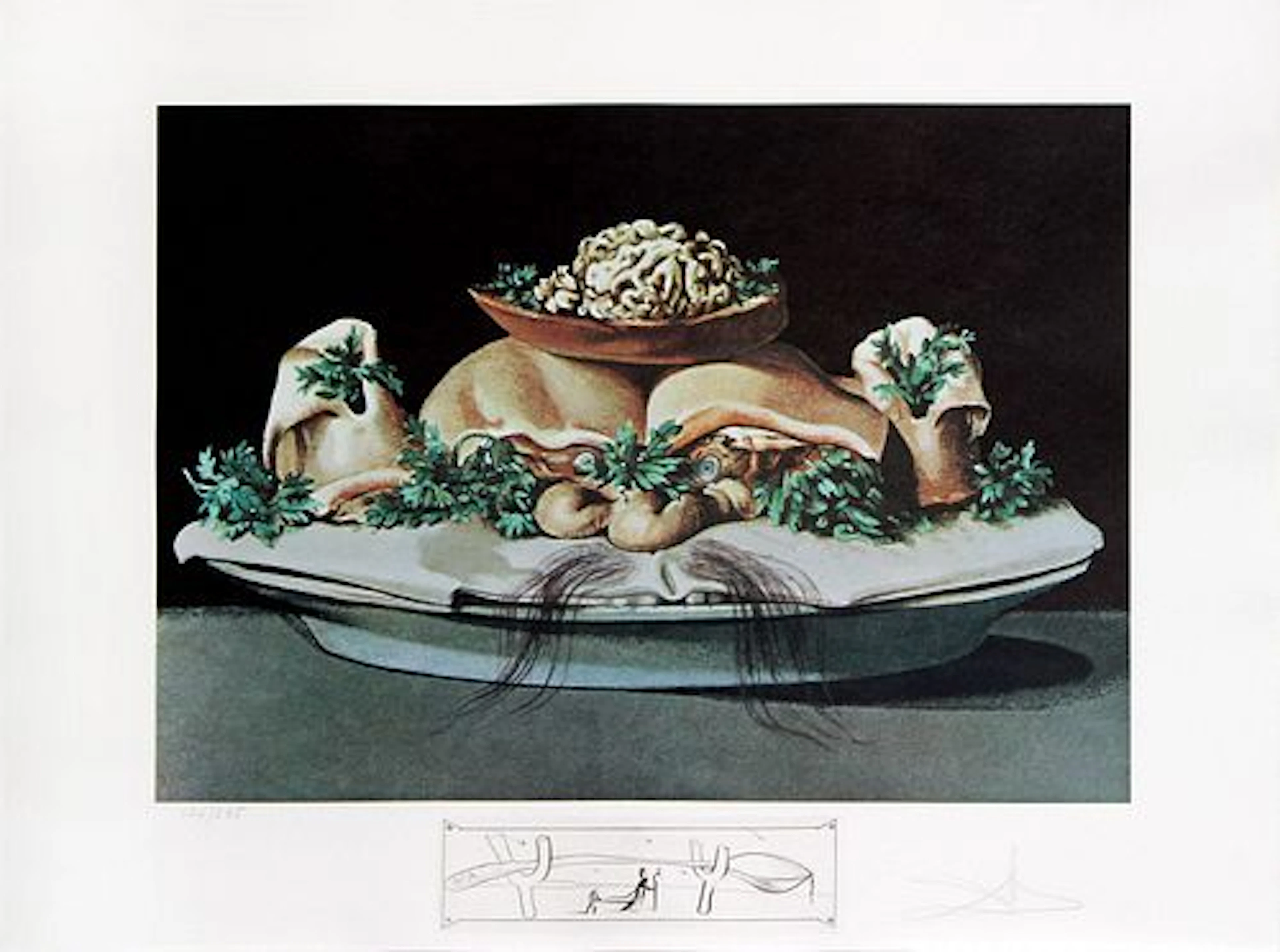 Salvador Dali - Supremes of Lilliputian Malaises