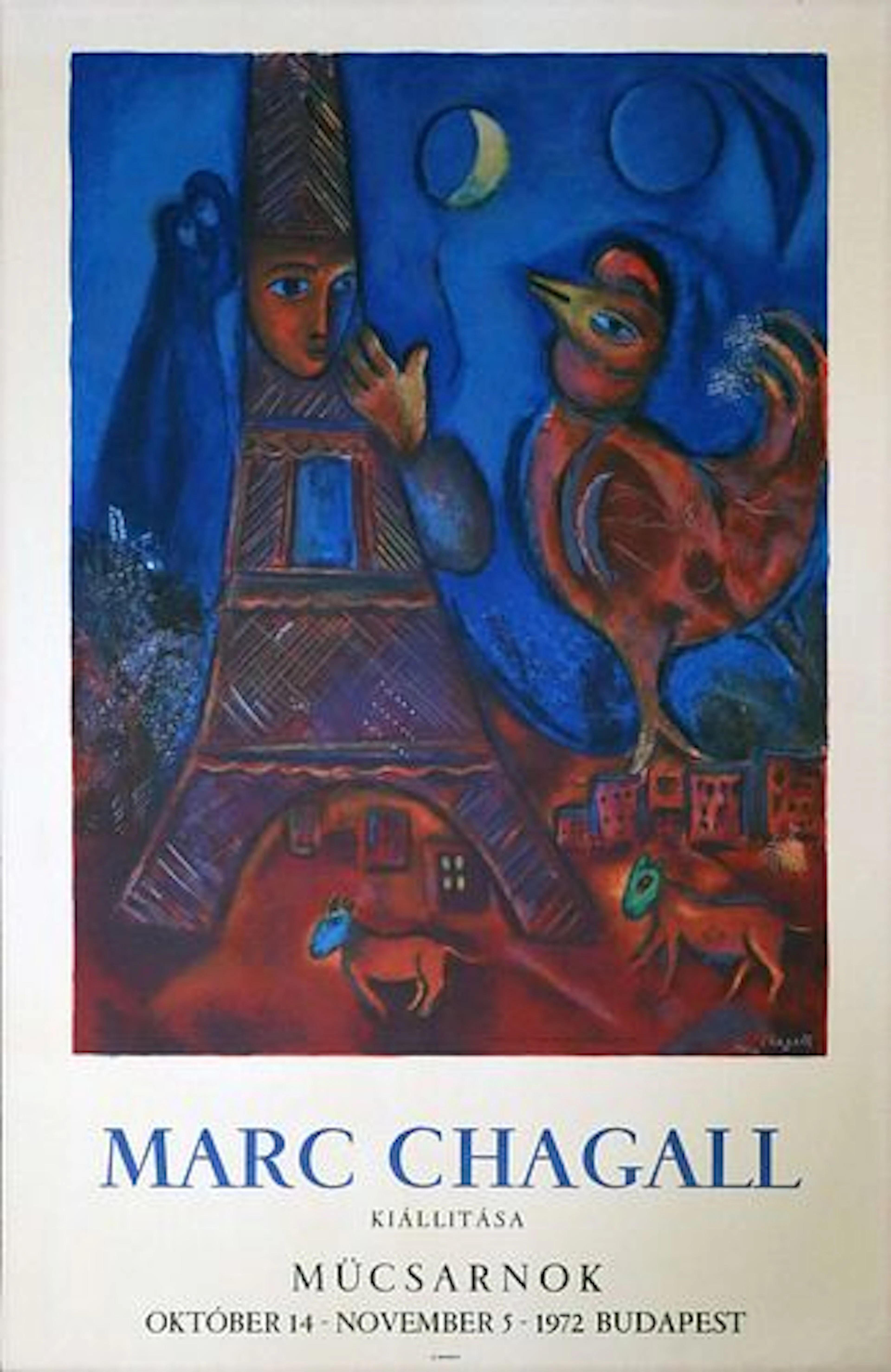 Marc Chagall (After) - Good Morning Paris