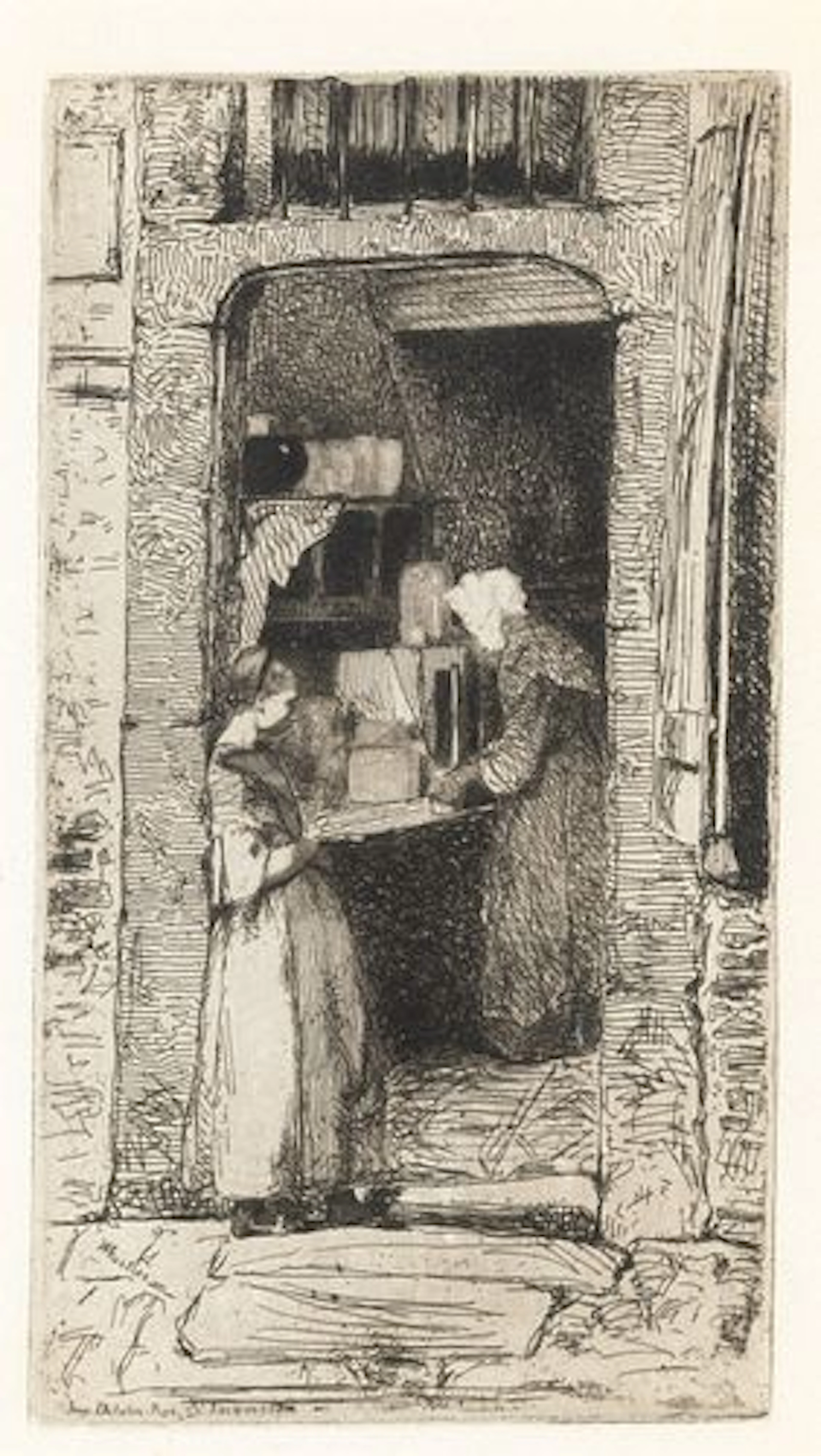 James Abbott McNeill Whistler - La Marchande de Moutarde