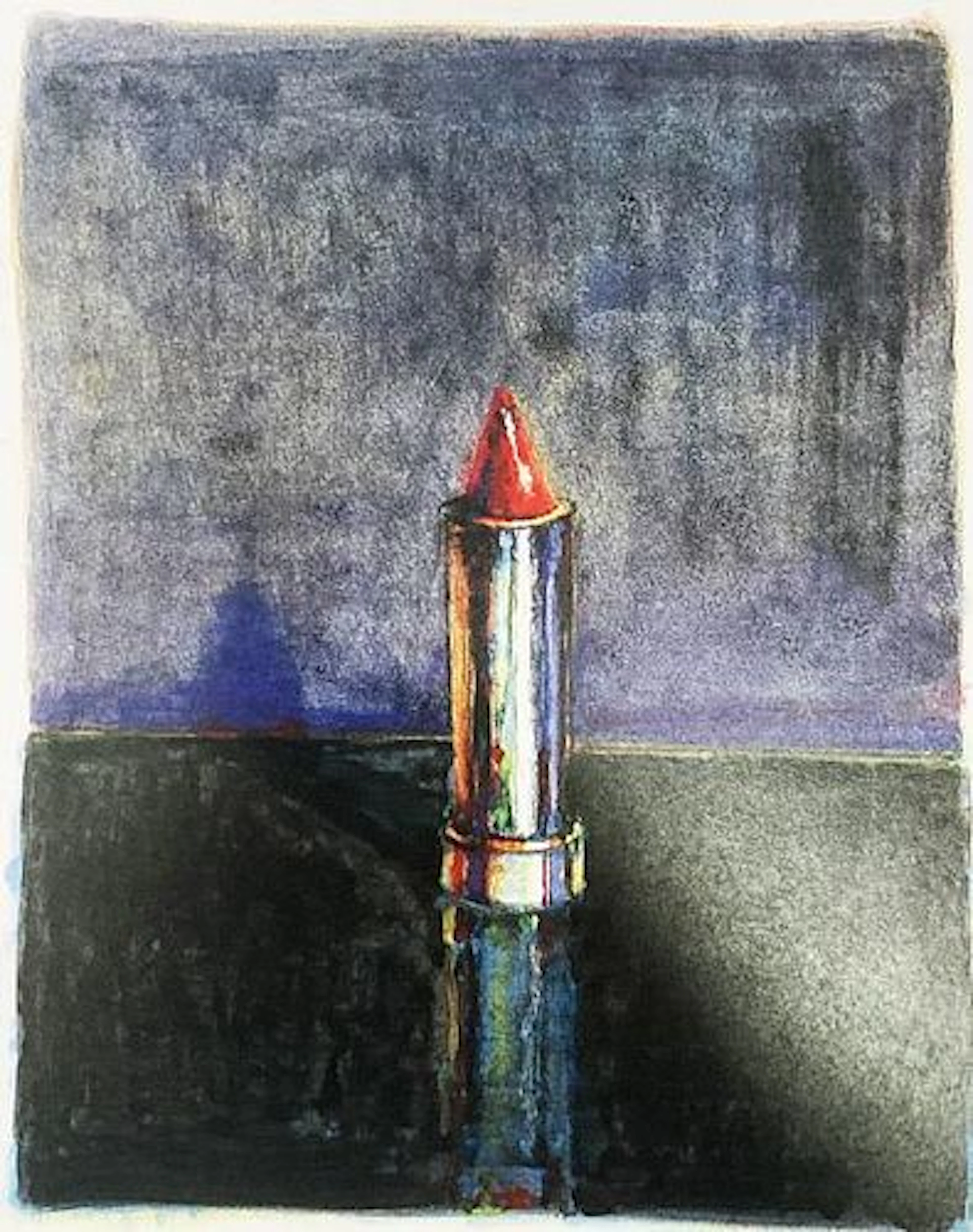 Wayne Thiebaud - Dark Lipstick