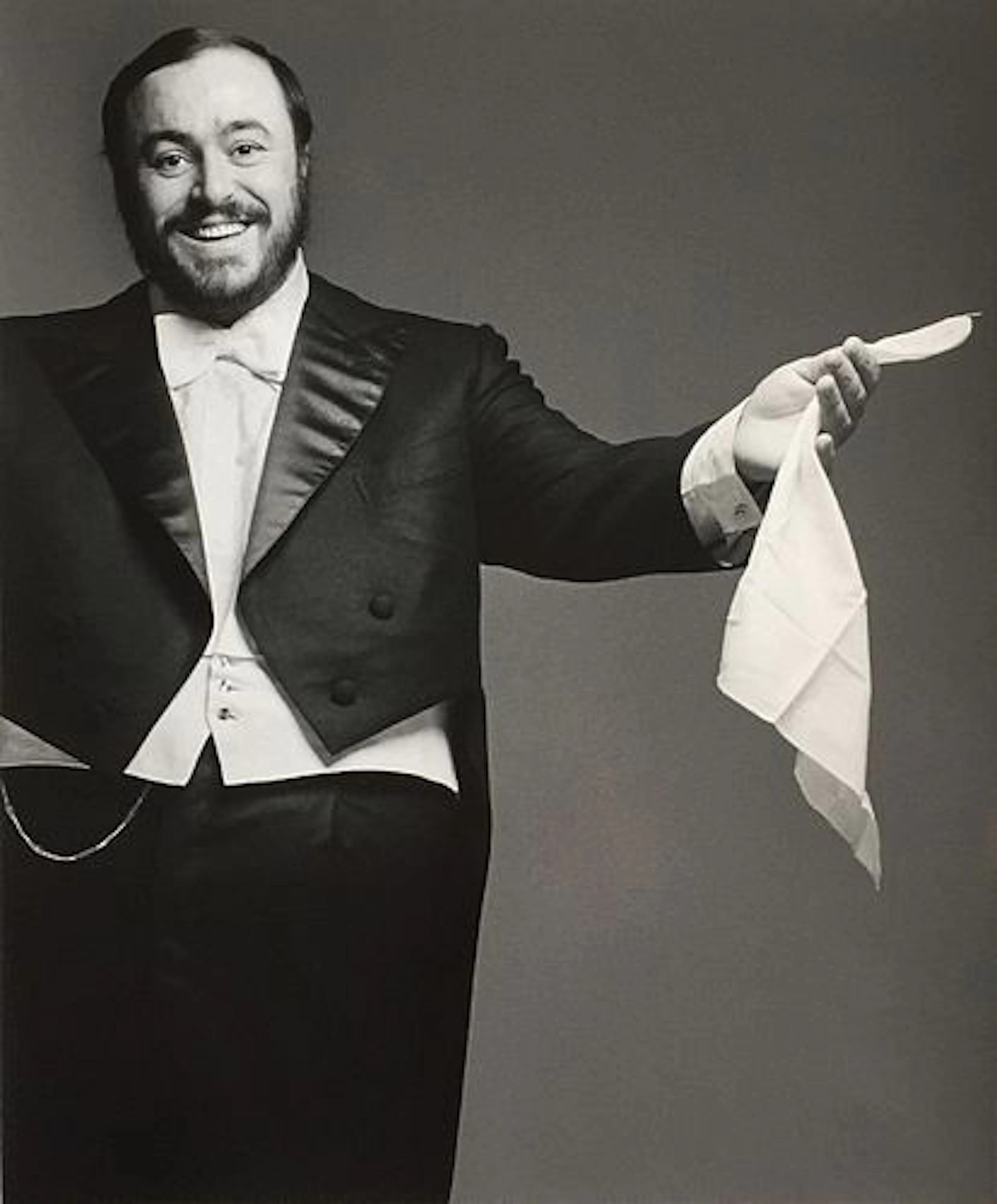 Francesco Scavullo - Pavarotti (Song I portfolio)