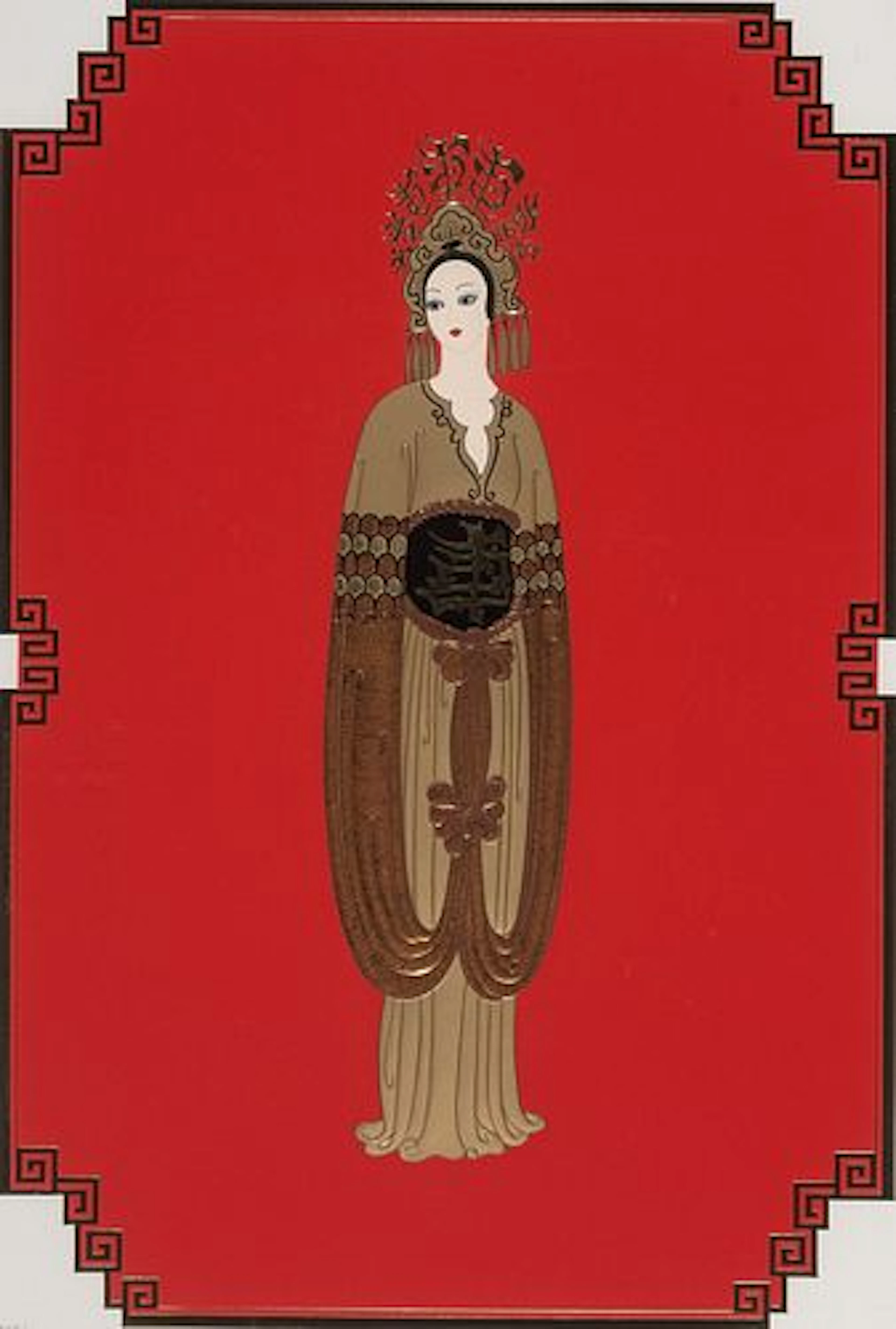 Erte - Plum Blossom