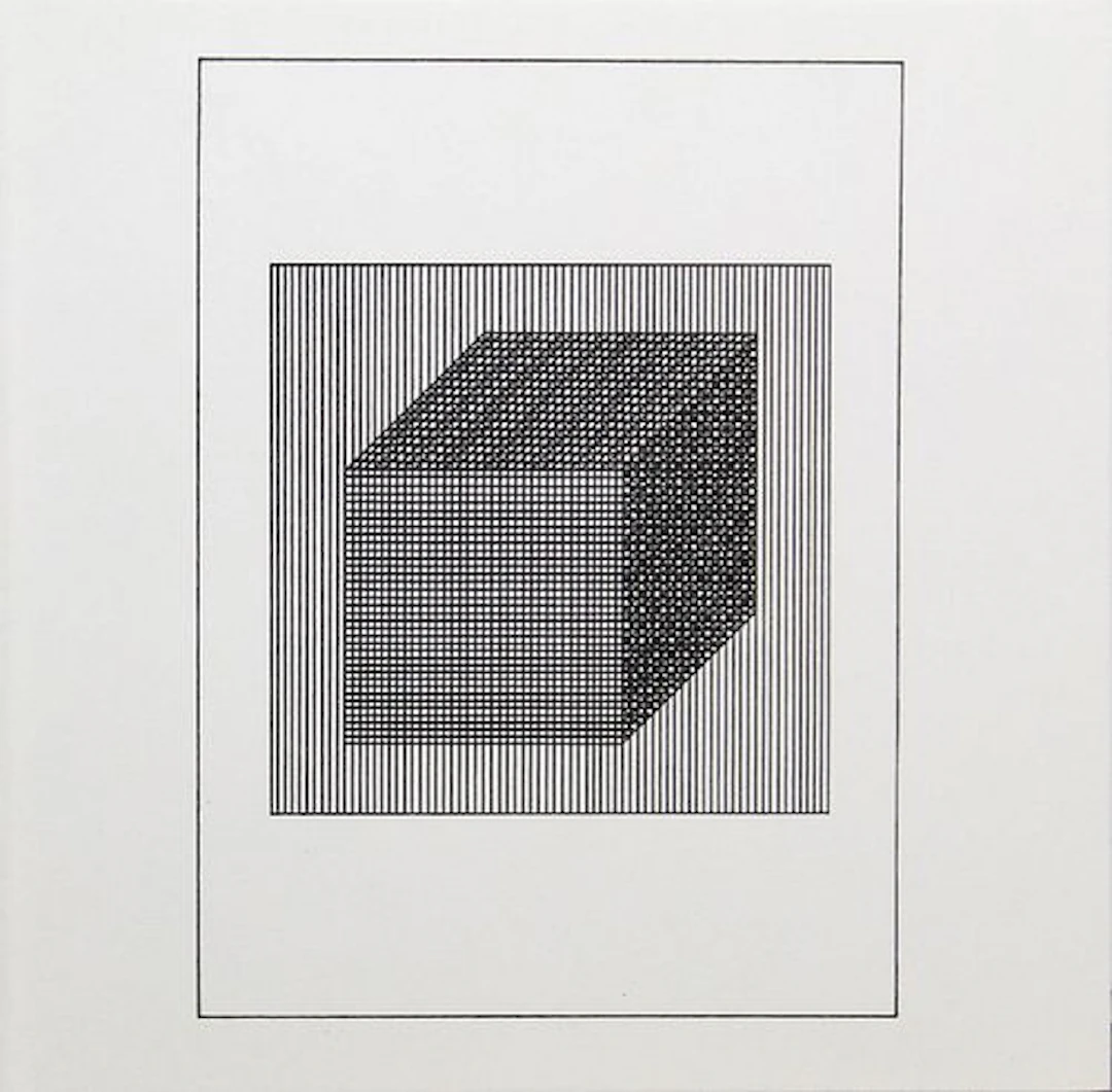 Sol Lewitt - Untitled XVIII from "Ficciones: Jorge Luis