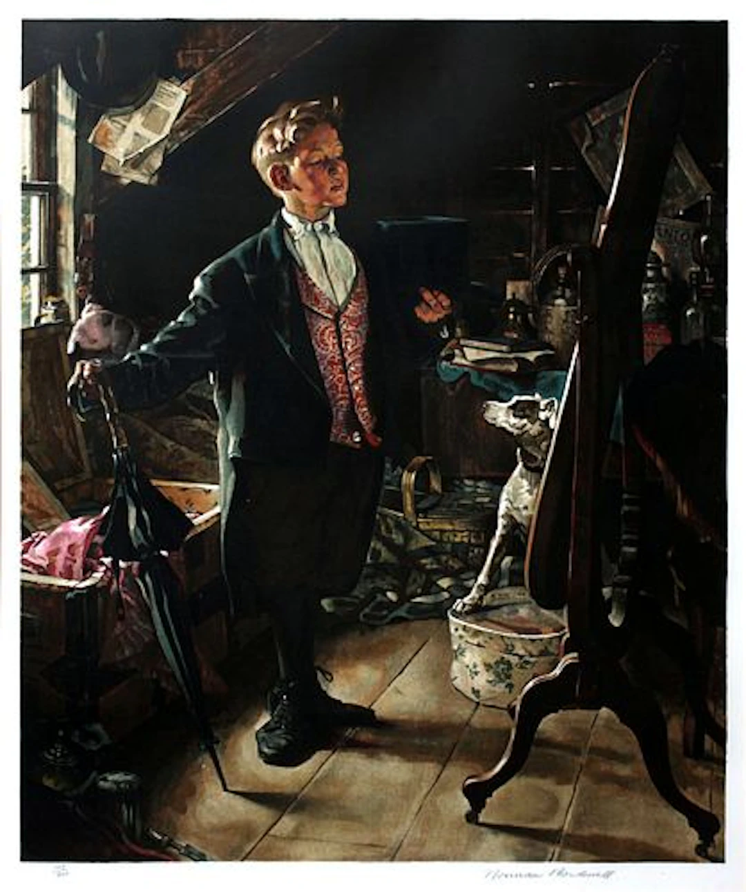 Norman Rockwell - Top Hat and Tails