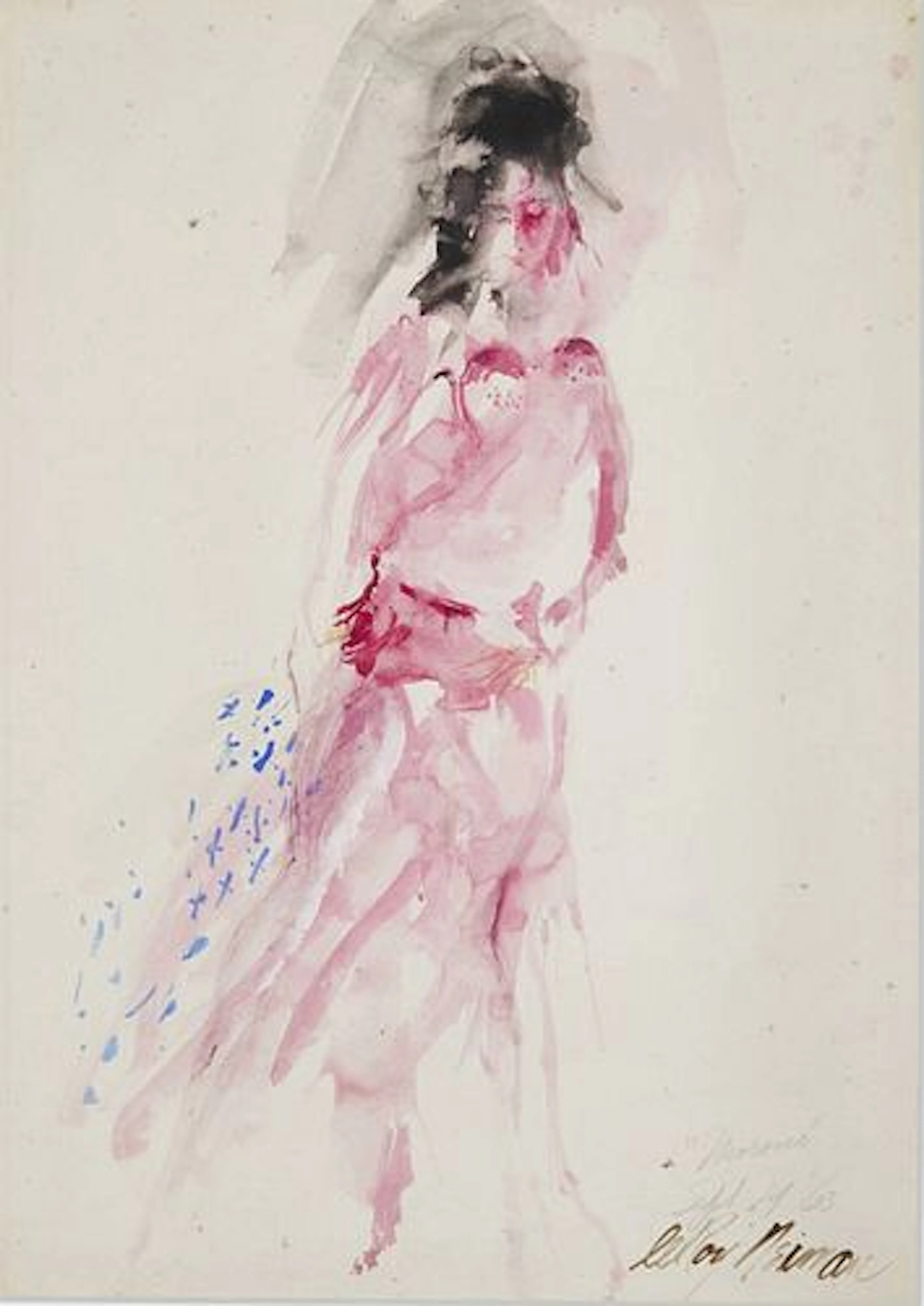 LeRoy Neiman - Morocco (Study of a Belly Dancer)