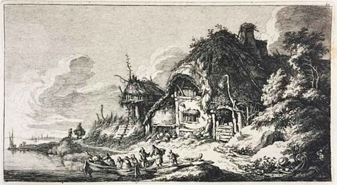 Franz Edmund Weirotter - A Cottage