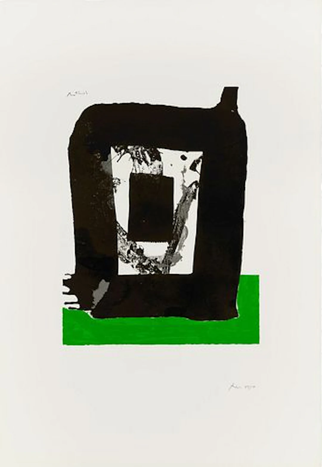 Robert Motherwell - Untitled (from The Basque Suite)