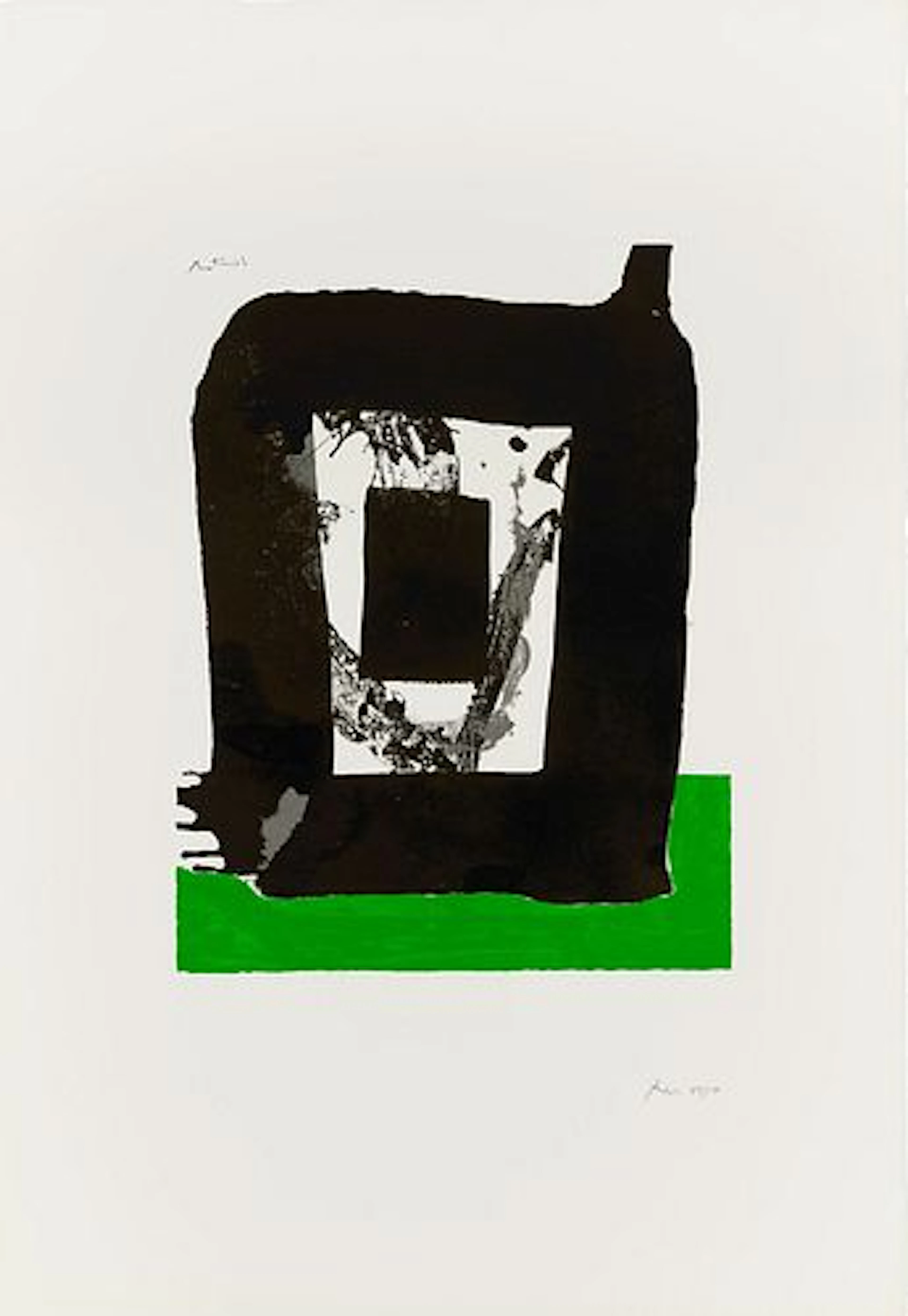 Robert Motherwell - Untitled (from The Basque Suite)