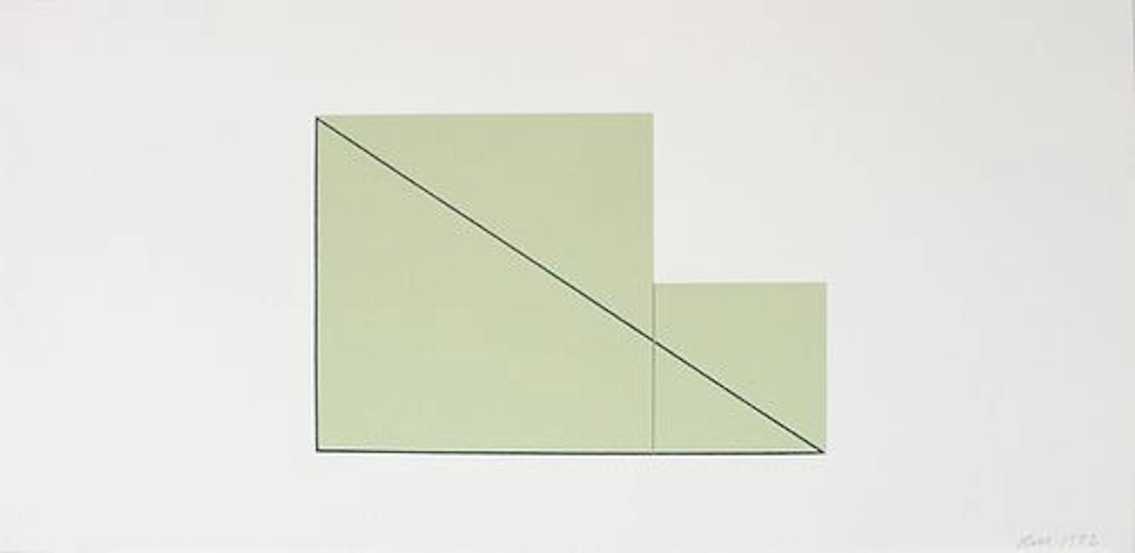 Robert Mangold - Untitled from "A Book of Silk Screen