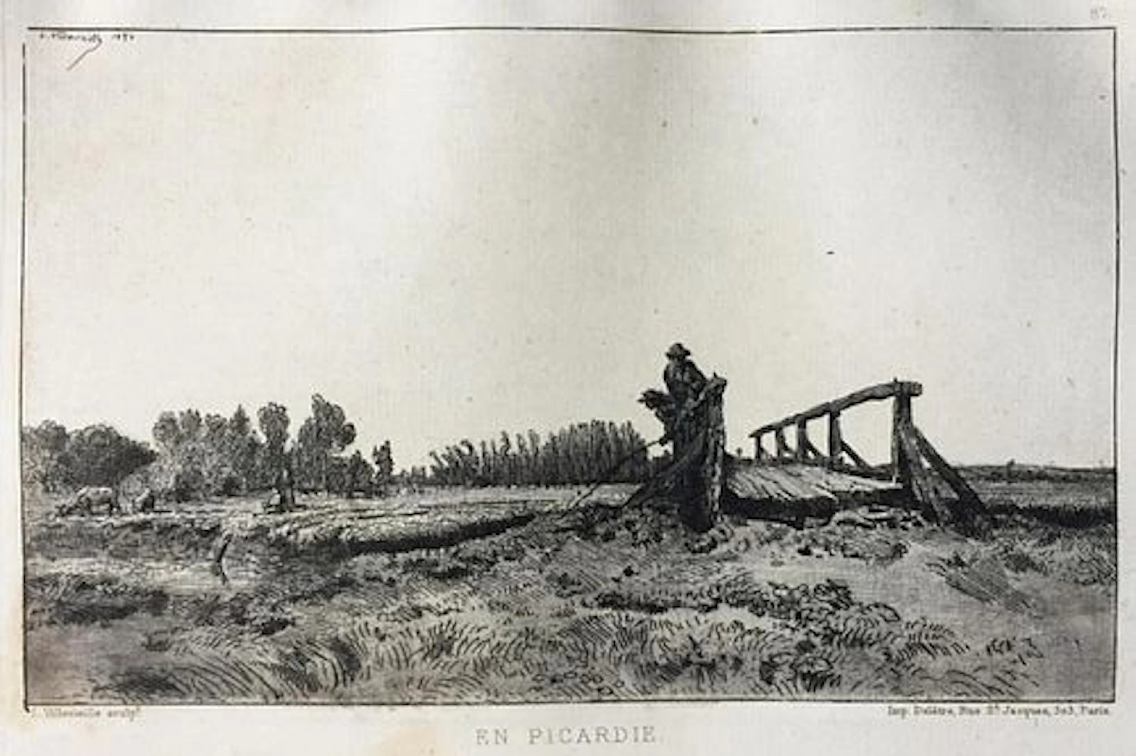 Leon Villevieille - En Picardie