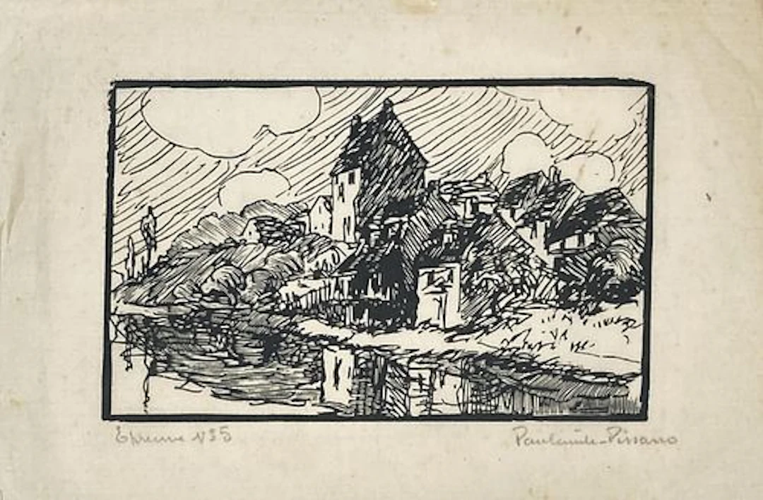 Paul-Emile Pissarro - Untitled Number 5