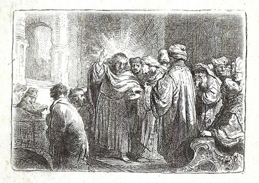 Rembrandt van Rijn - The Tribute Money
