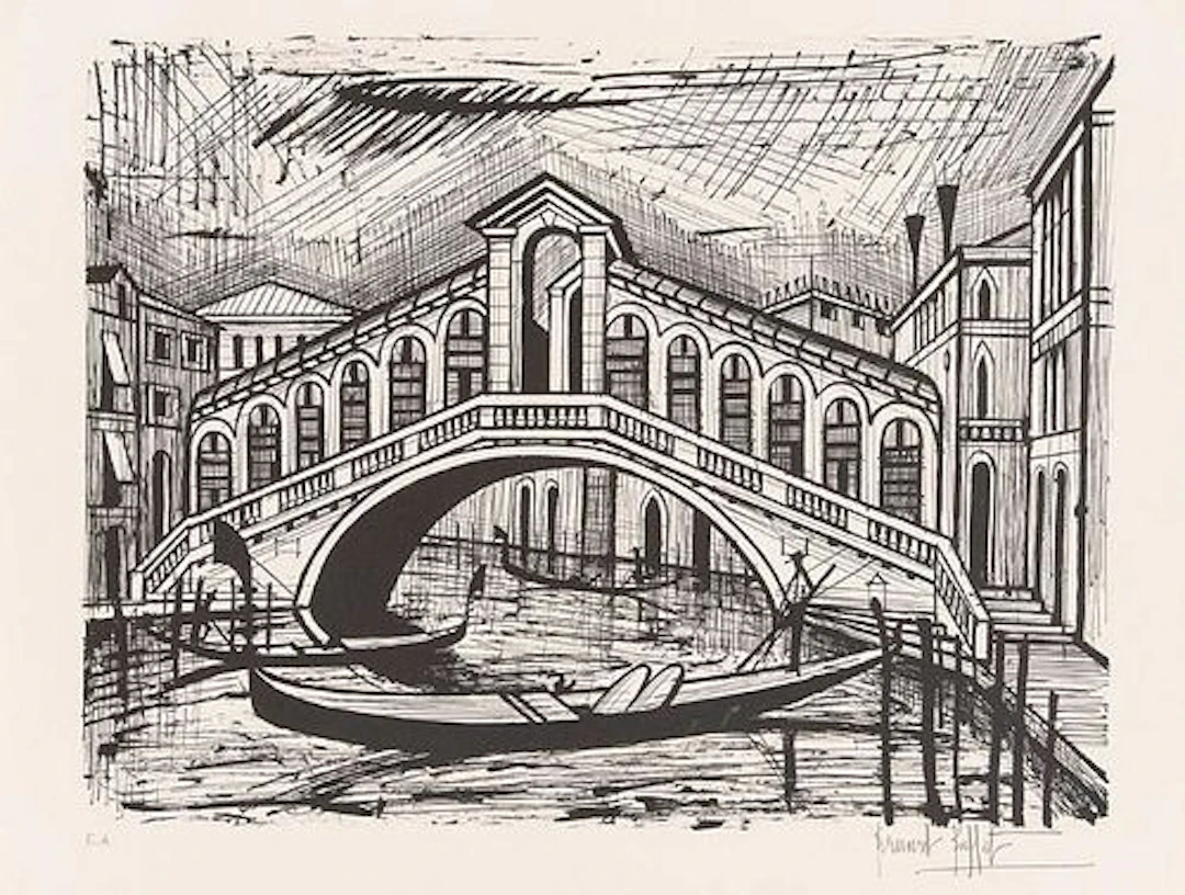 Bernard Buffet - Le Pont Du Rialto
