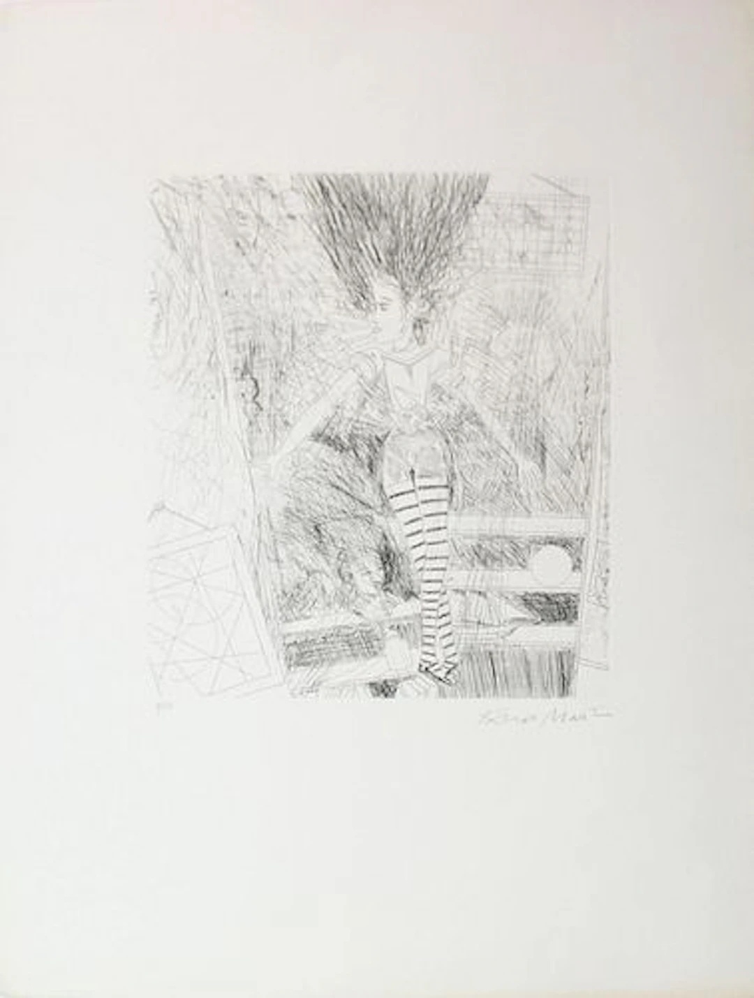 Knox Martin - Untitled