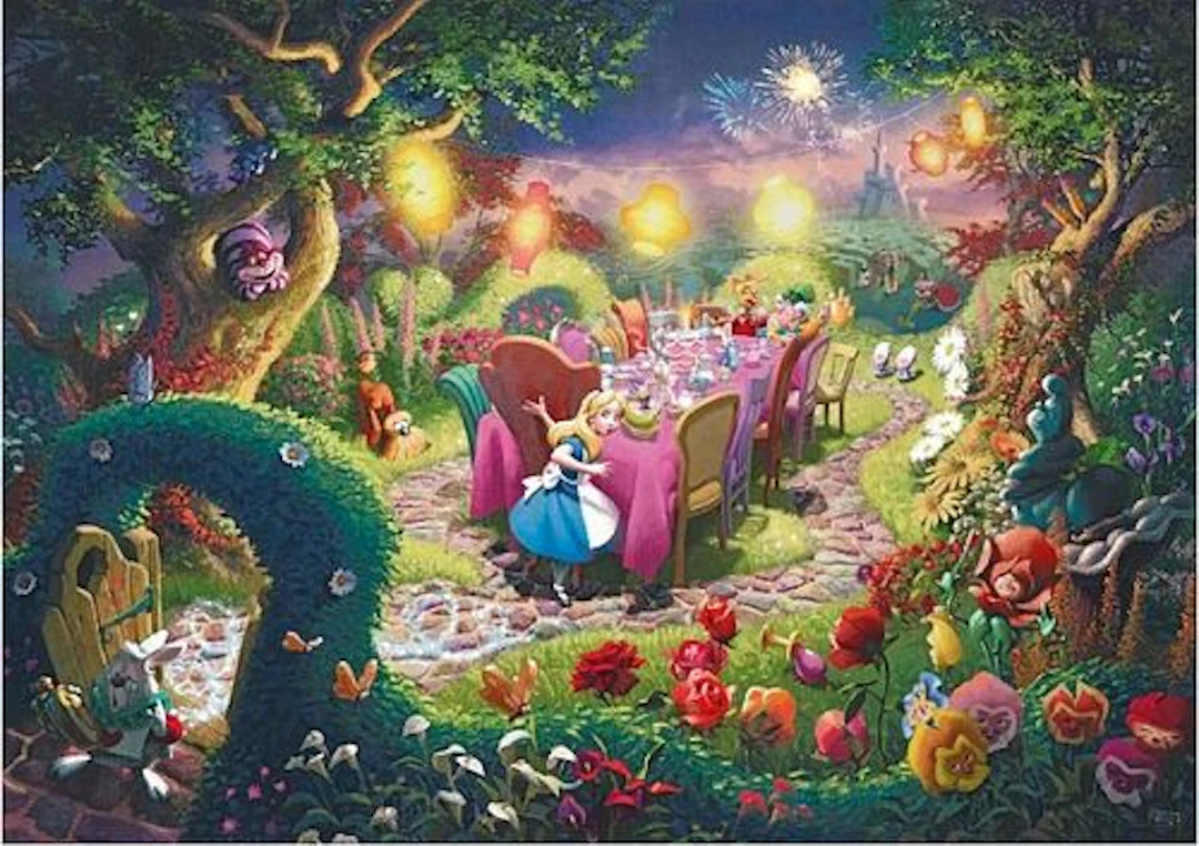 Thomas Kinkade Studios - Mad Hatter's Tea Party