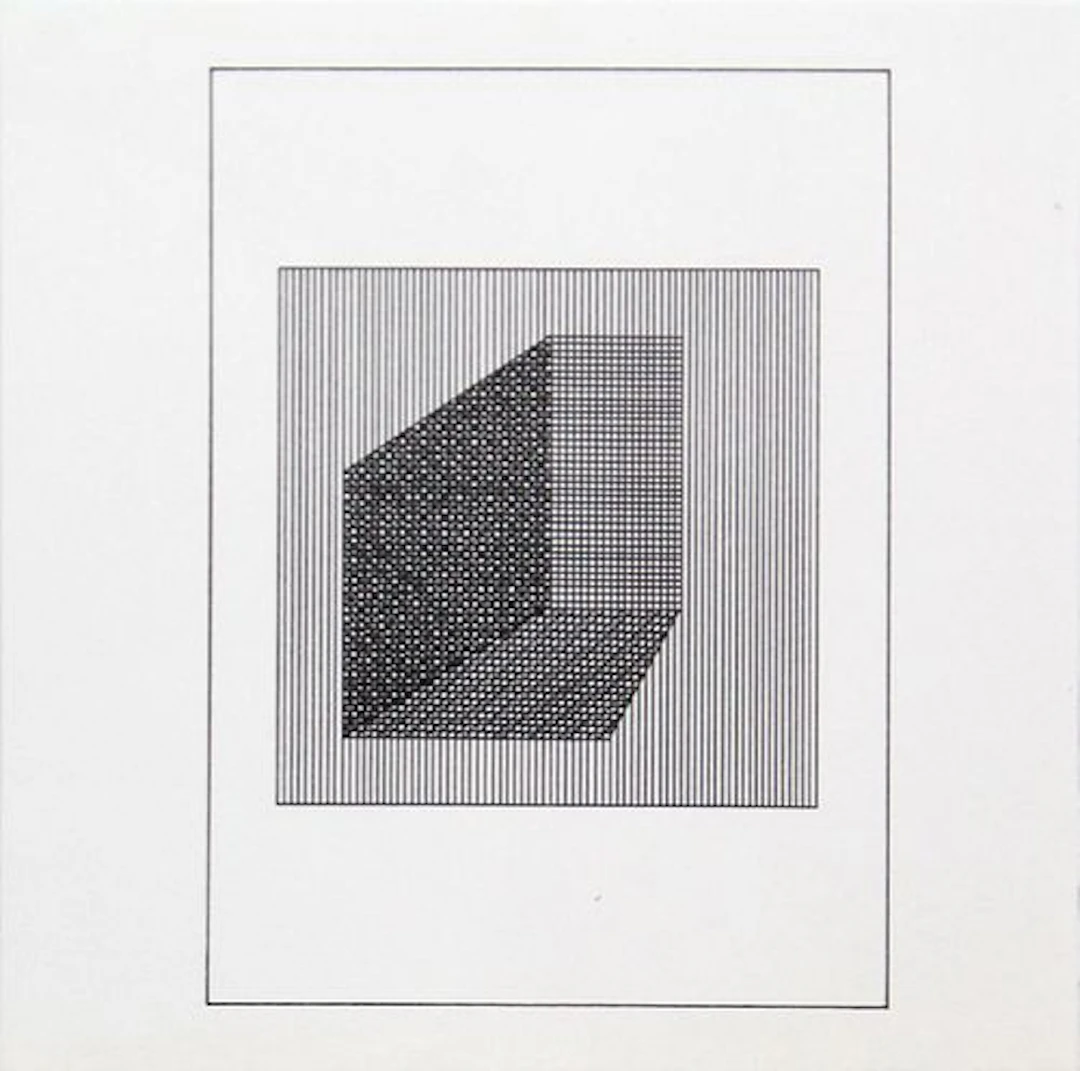 Sol Lewitt - Untitled V from "Ficciones: Jorge Luis