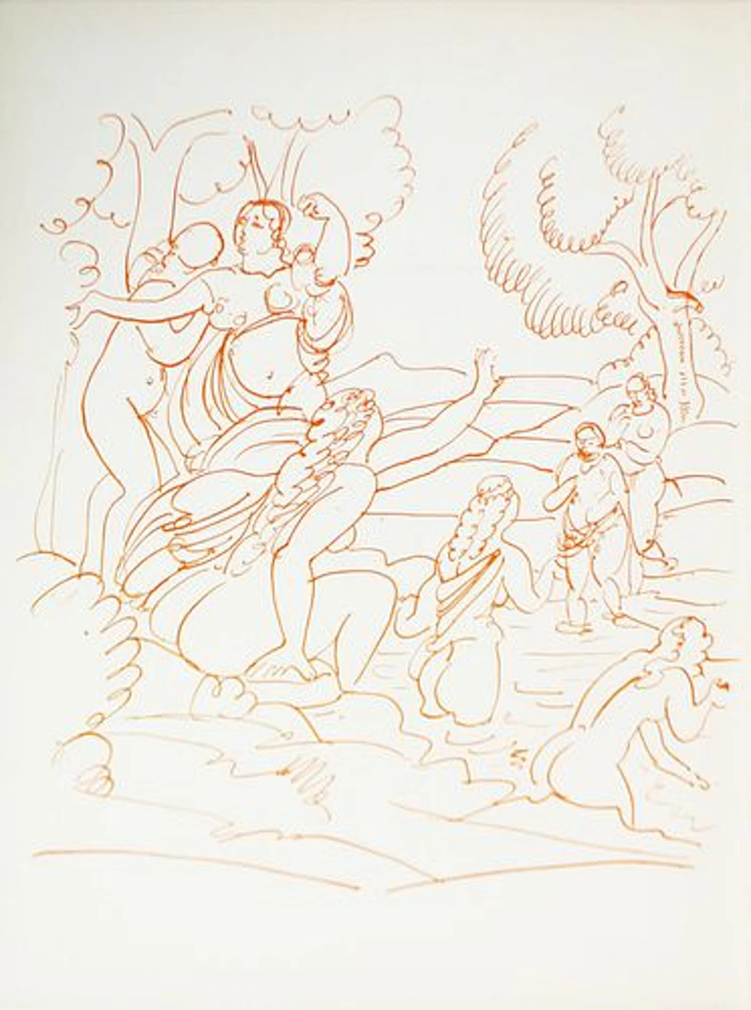 Andre Derain - Figures in Water
