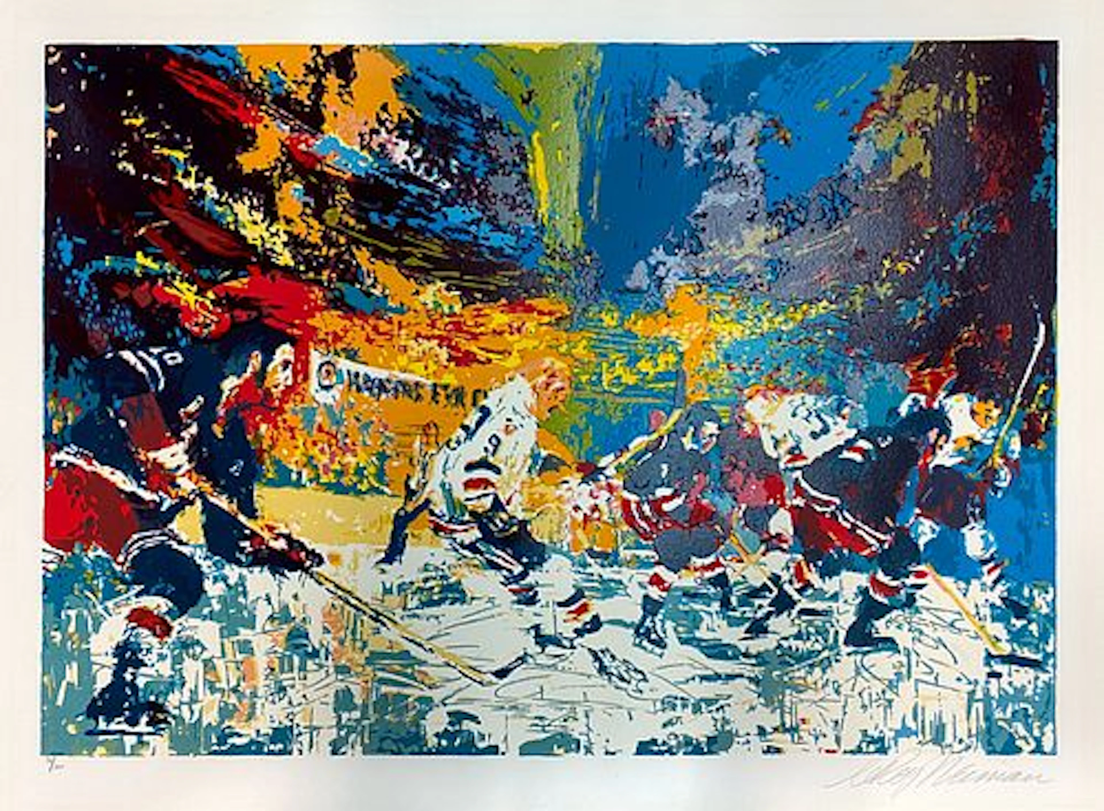 LeRoy Neiman - Hockey