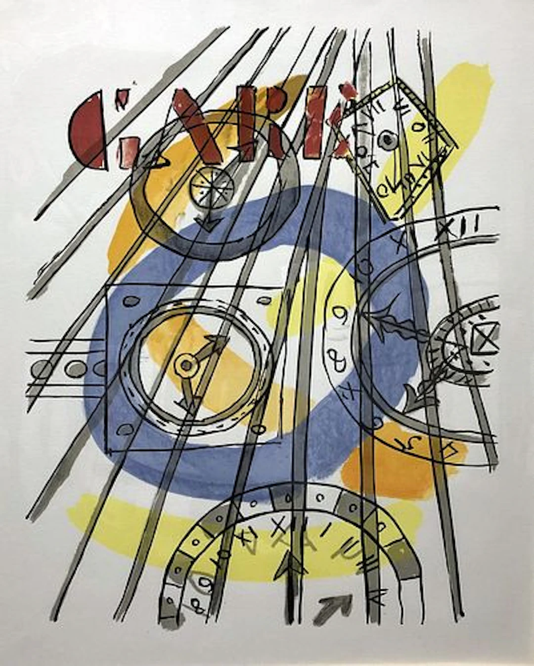 Fernand Leger - La Gare