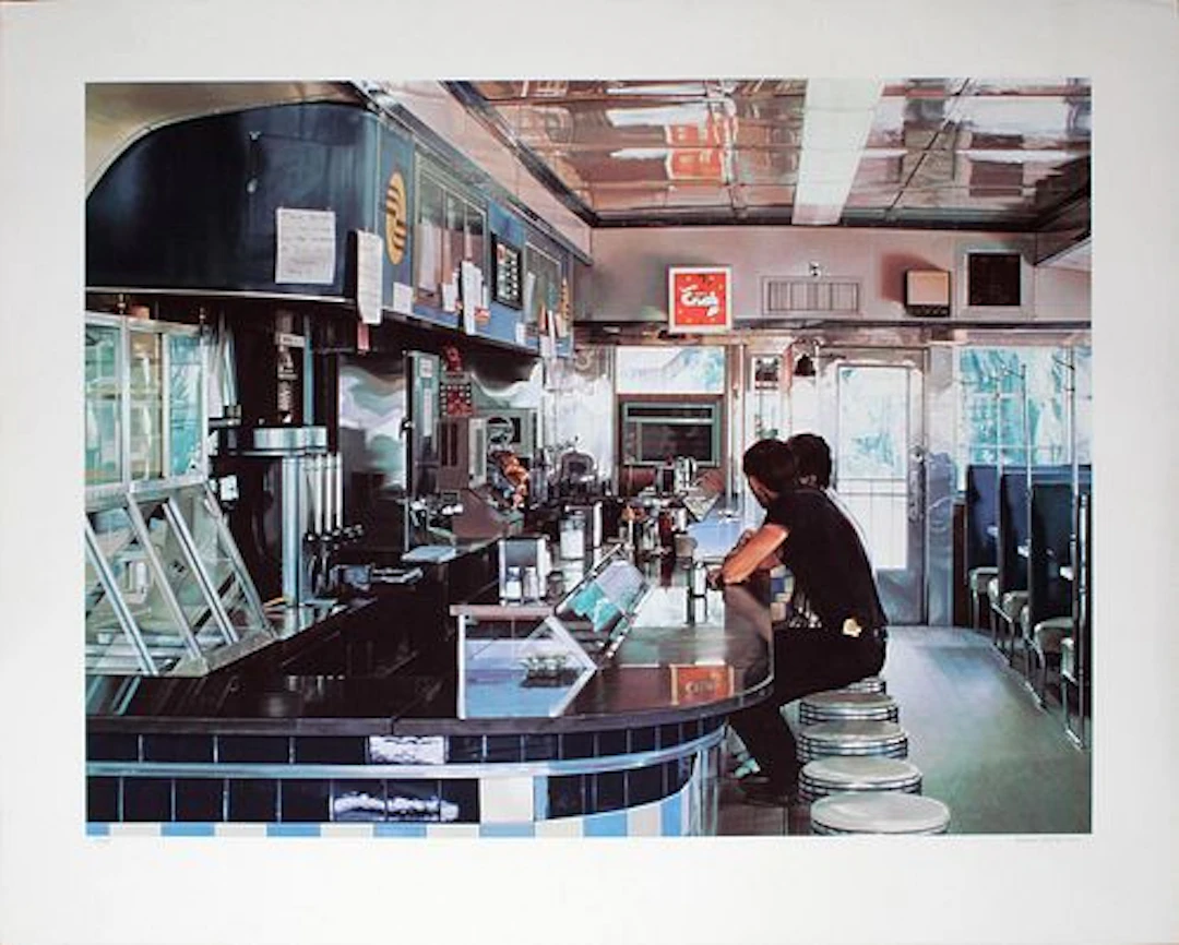 Ralph Goings - Blue Diner